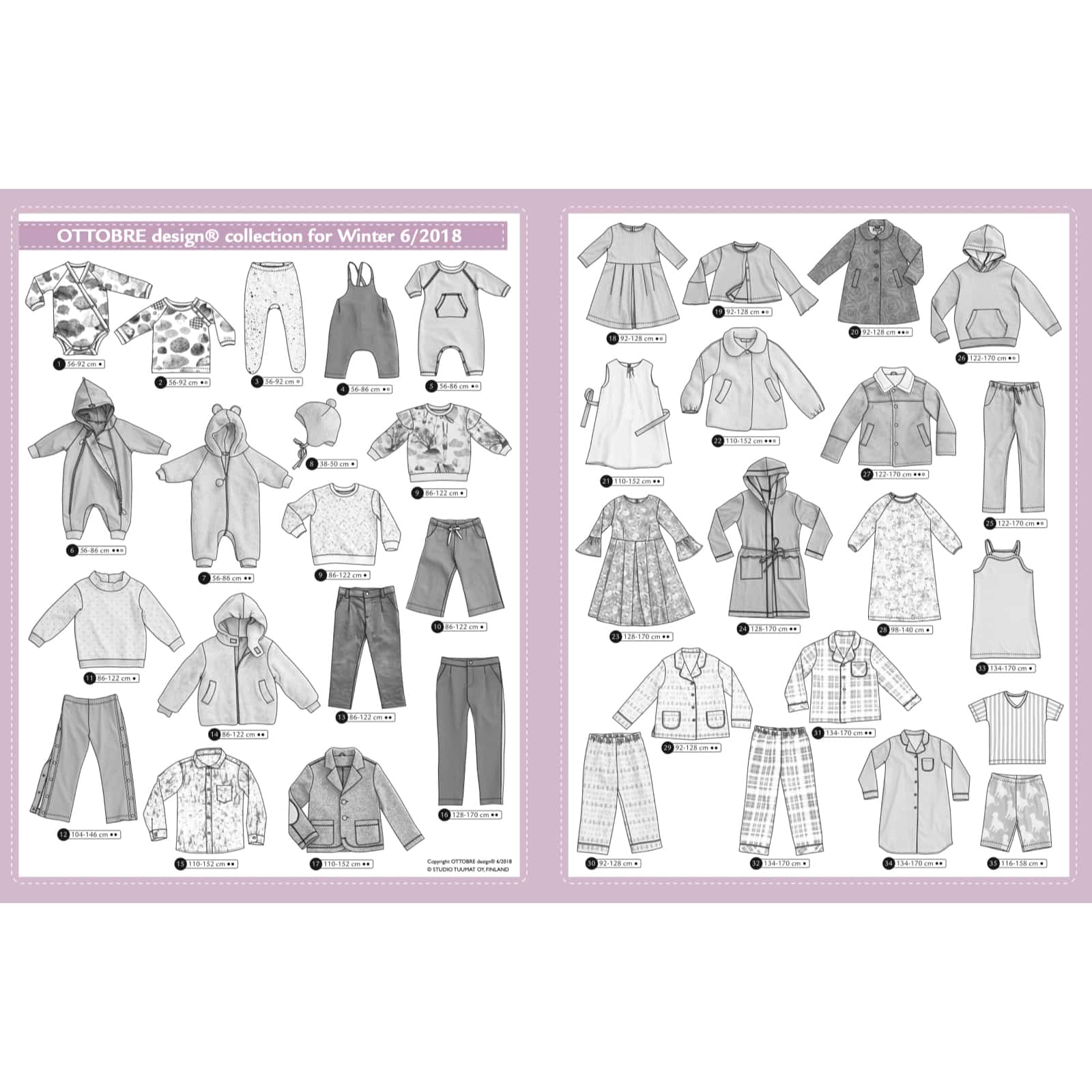 Ottobre kids winter 6/2018
