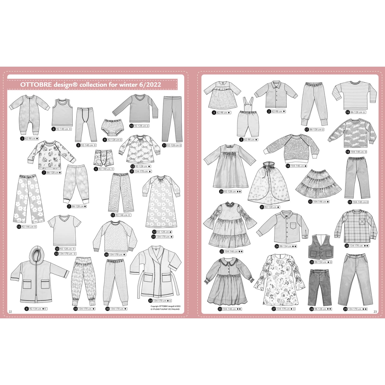 Ottobre kids winter 6/2022