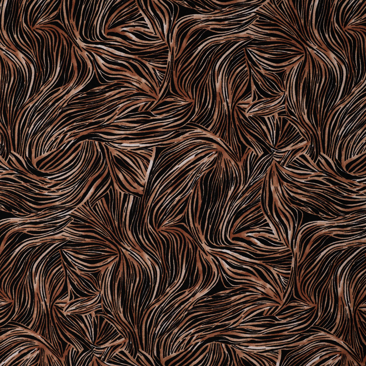 Viscose twill abstract taupe