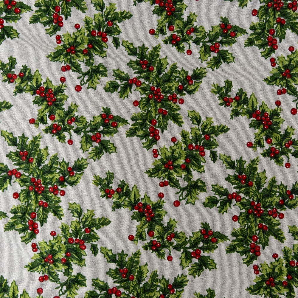 Polyester katoen glans hulst