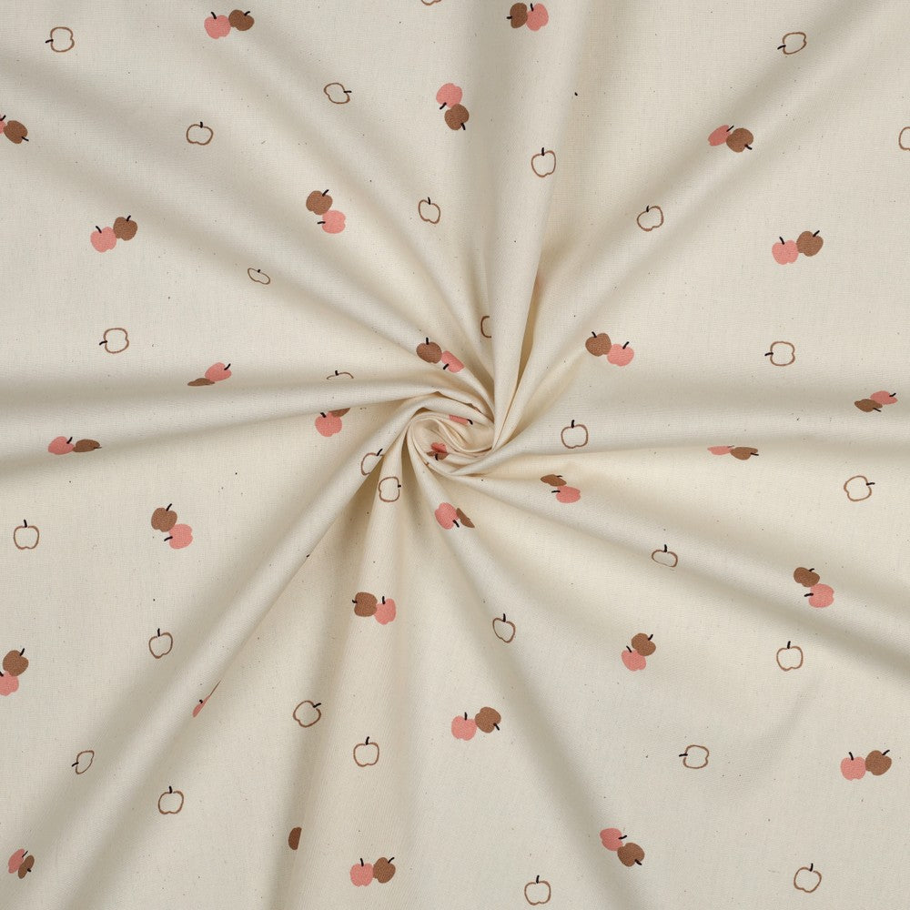 Poplin organic appels naturel