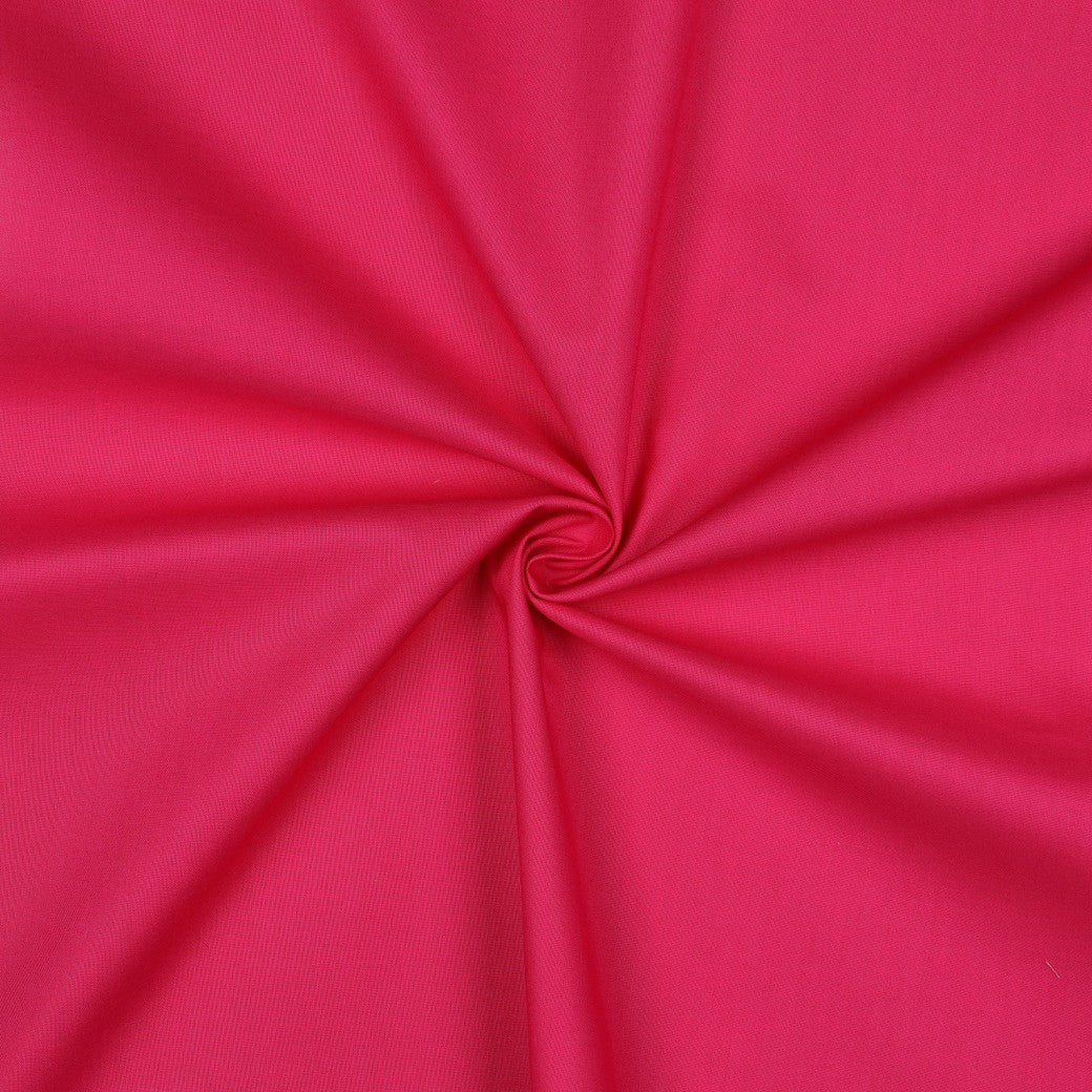 Poplin uni fuchsia