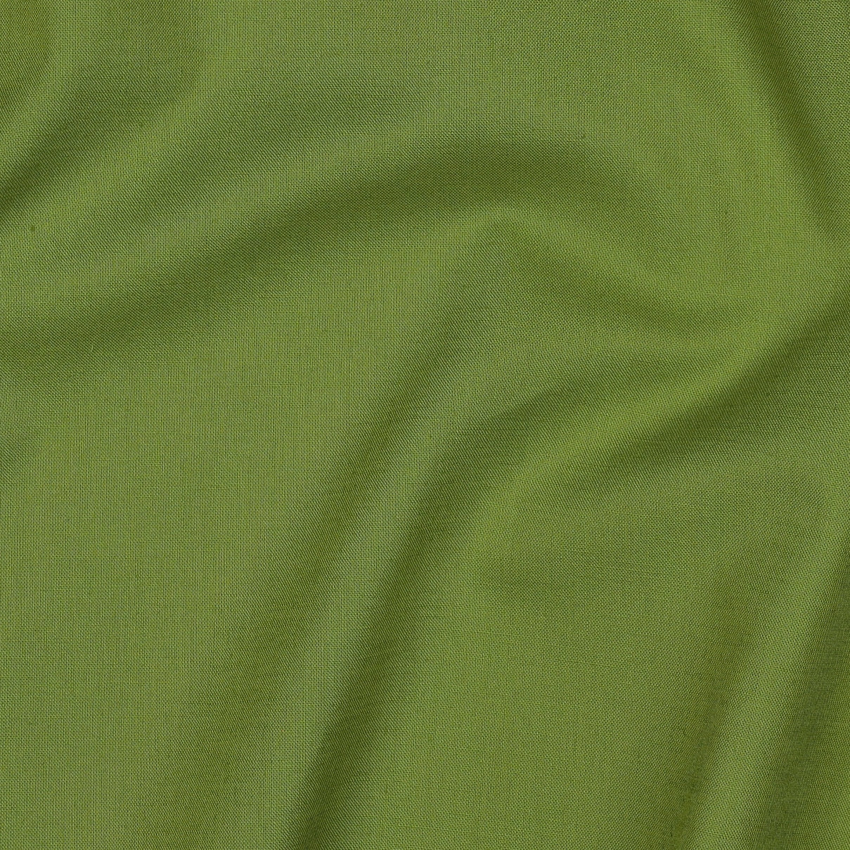 Poplin uni mosgroen