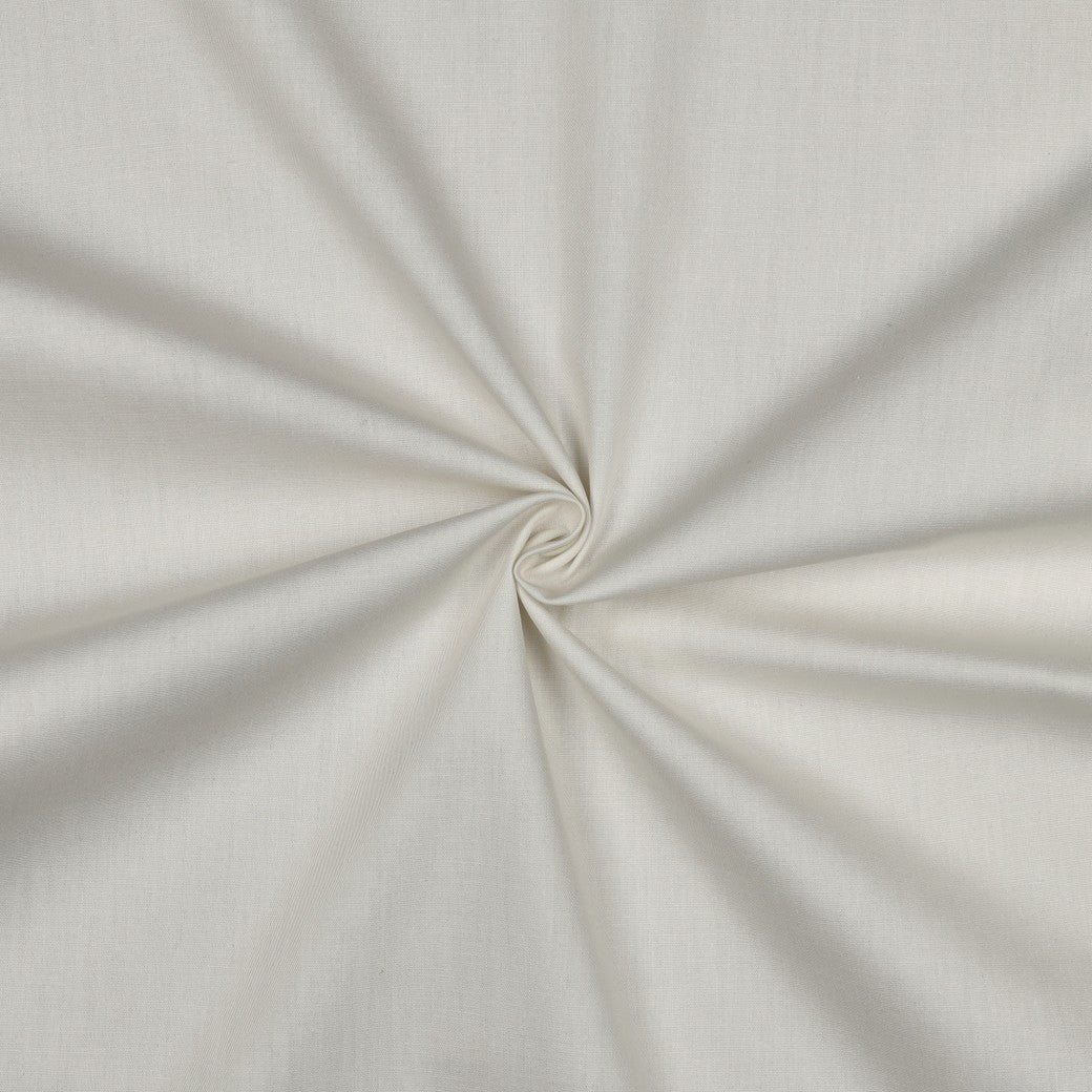 Poplin uni offwhite