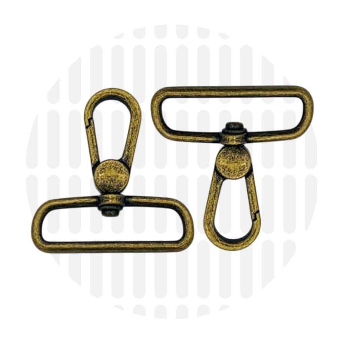 Zipper Zoo - Premium musketon 38mm - 2 stuks