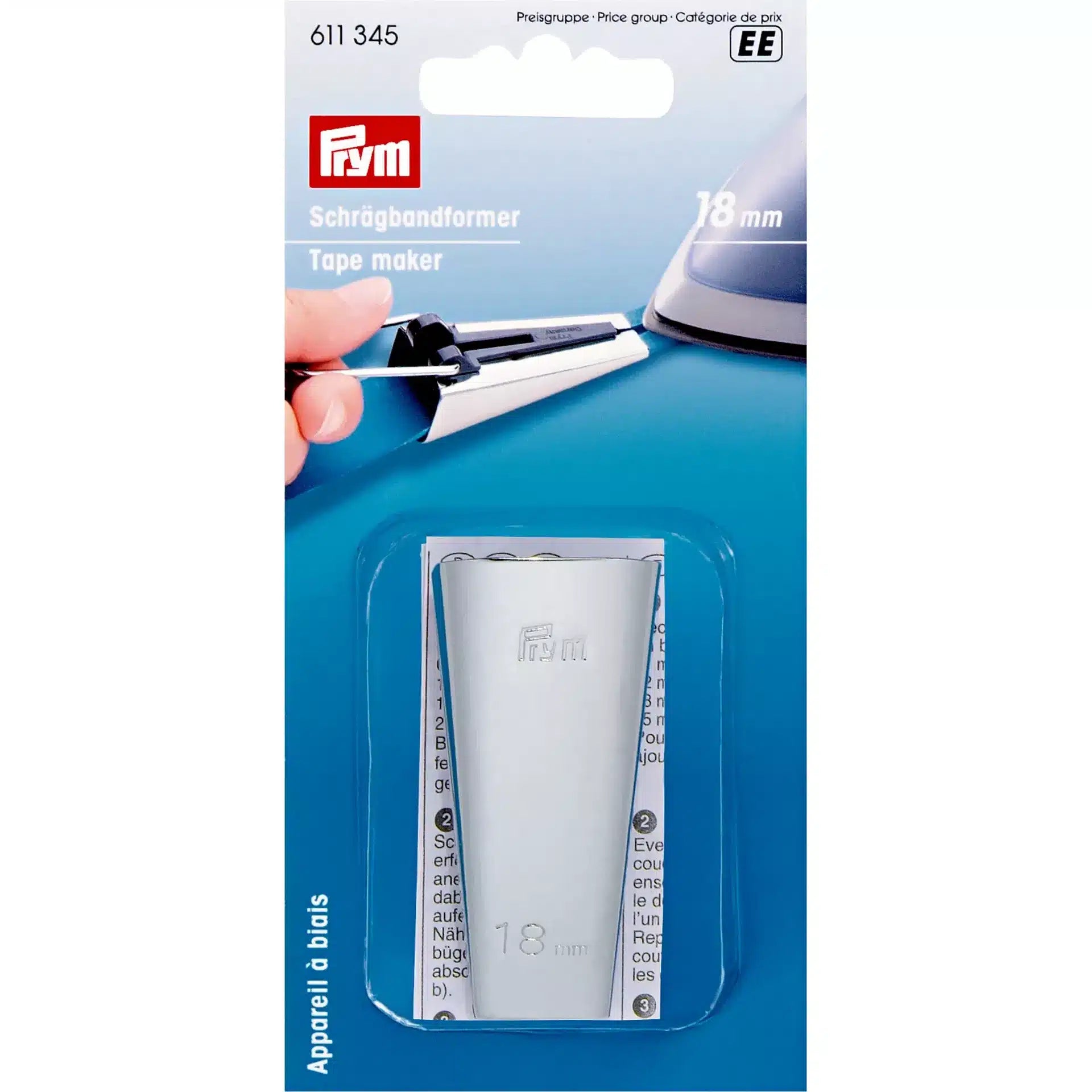 Prym - Biaisbandvormer 18mm