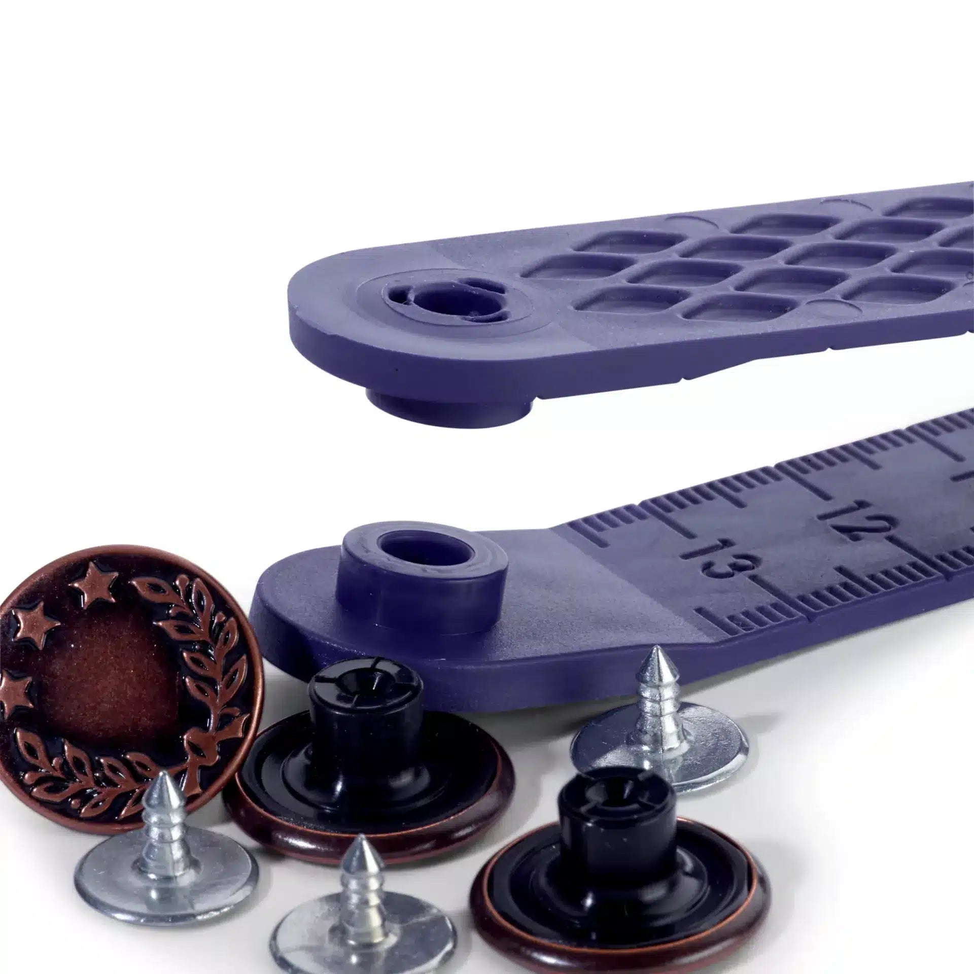 Prym - Jeansknopen 17 mm - Brons bewerkt