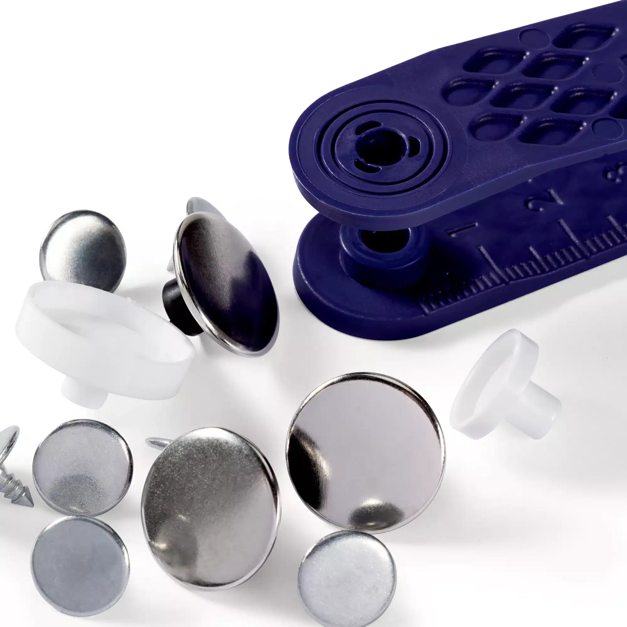 Prym - Jeansknopen 17 mm - Zilver glad