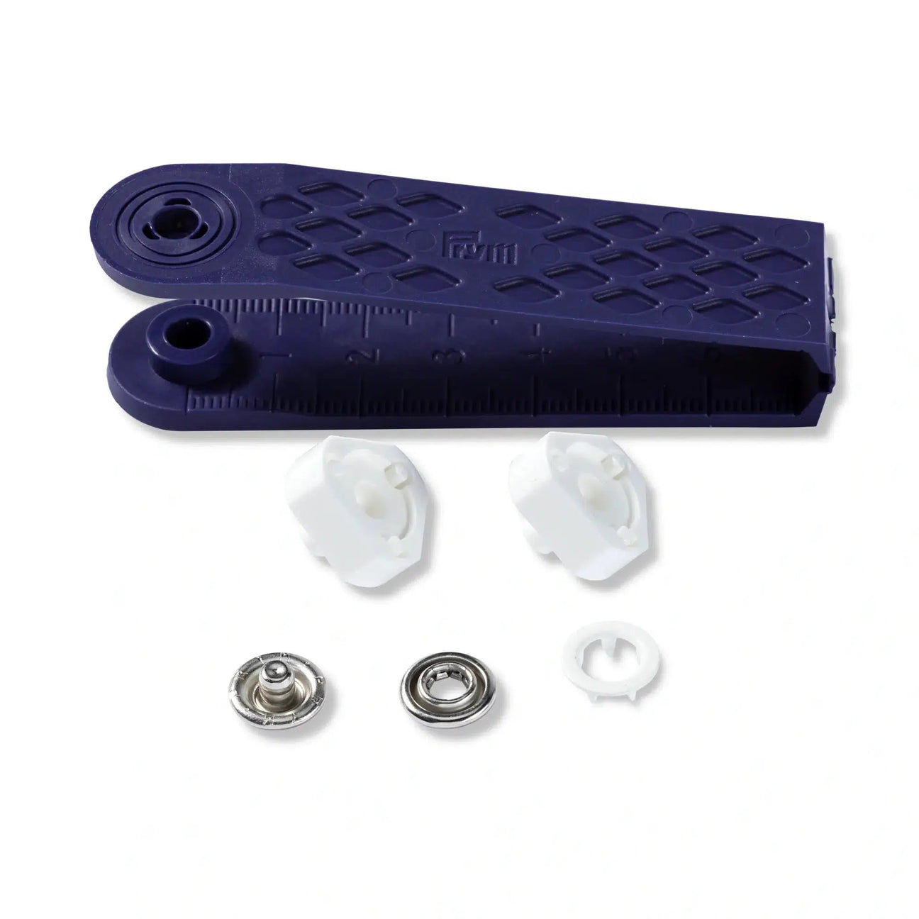 Prym - Jersey Drukknopen Open Ring - 10 MM - Wit