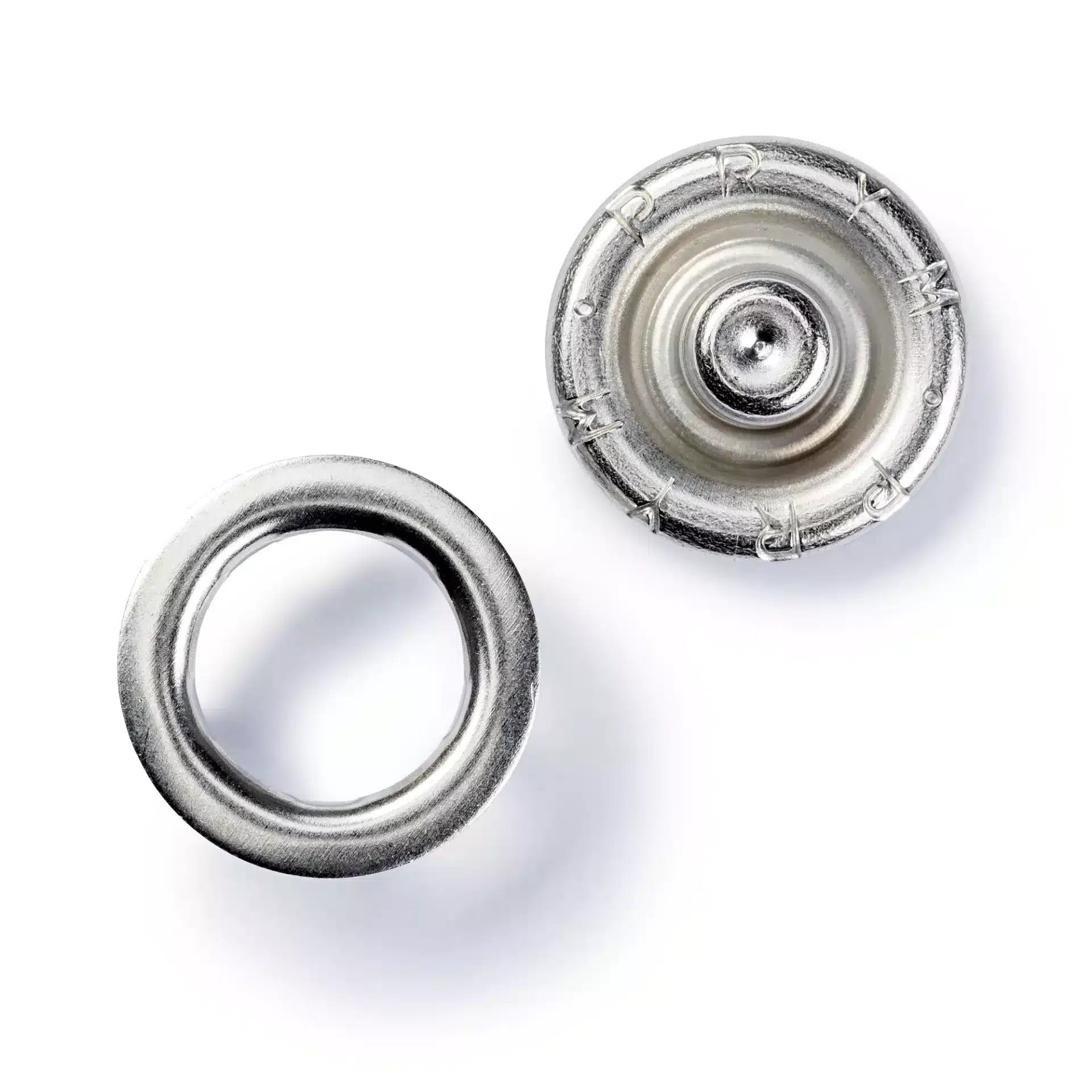 Prym - Jersey Drukknopen Open Ring - 10 MM - Zilver