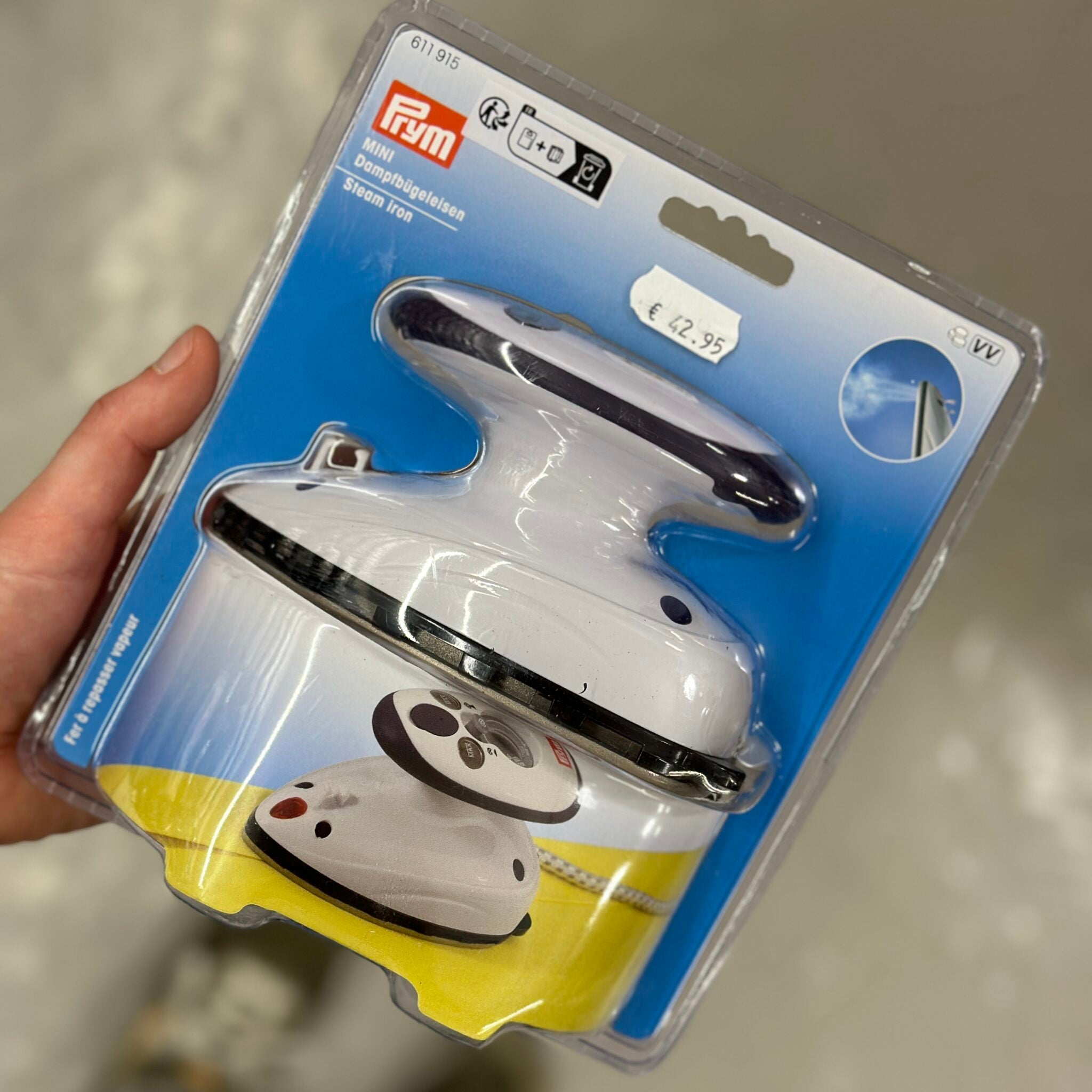 Prym - Mini stoomstrijkijzer