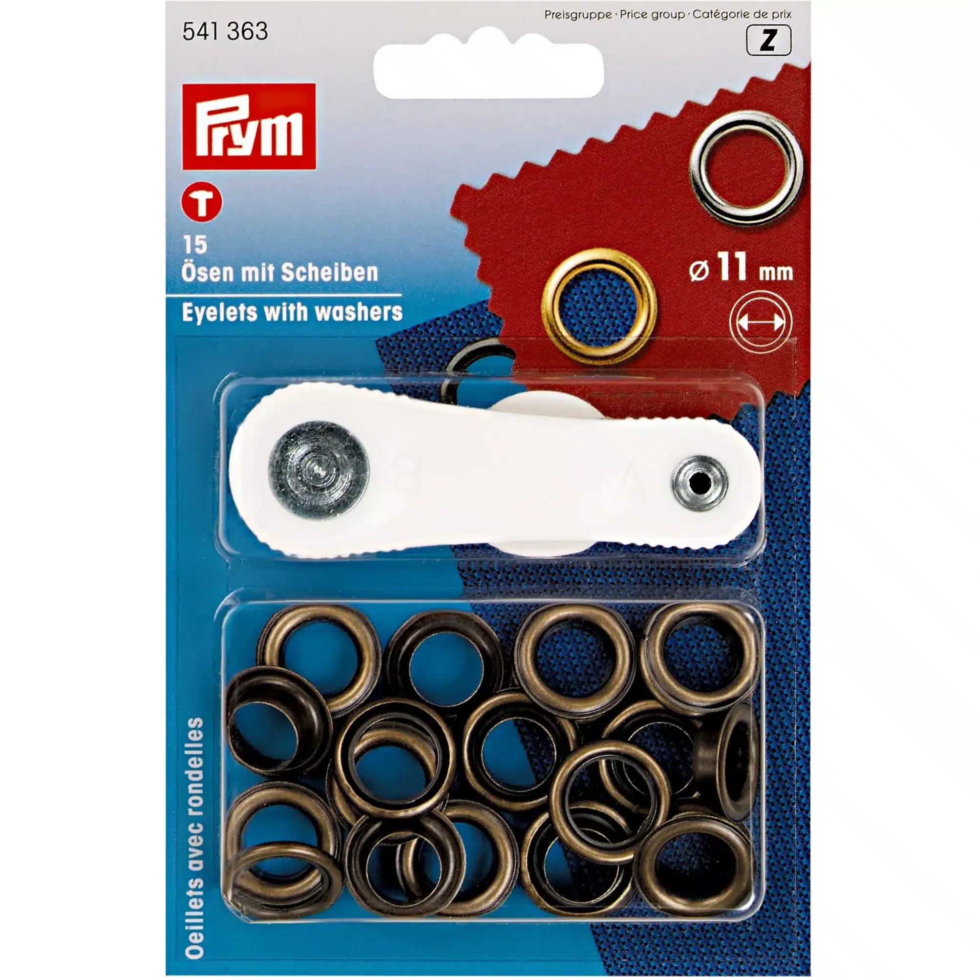 Prym Nestelringen - 11 MM - Brons