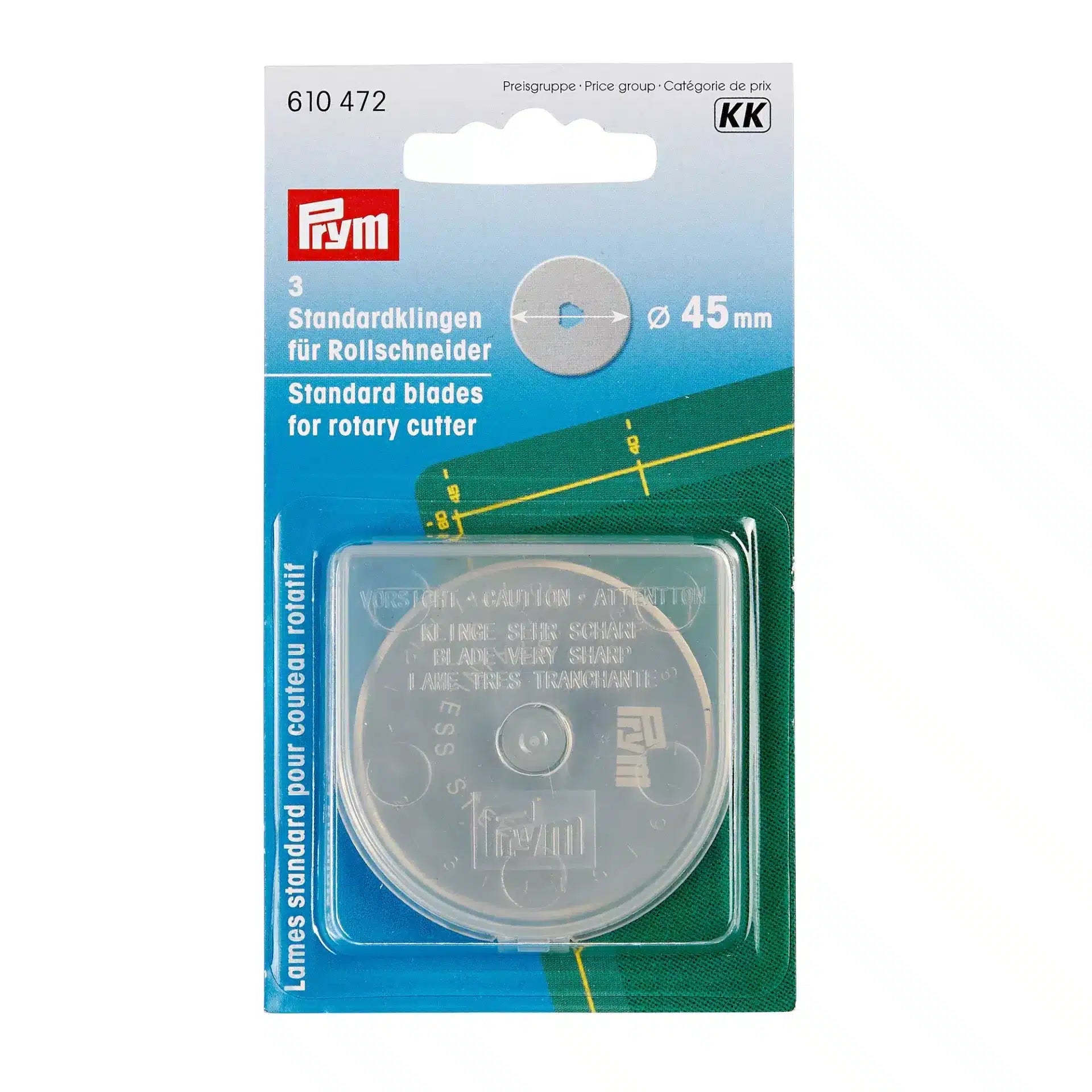 Prym reservemesjes rolmes 45mm 3 stuks