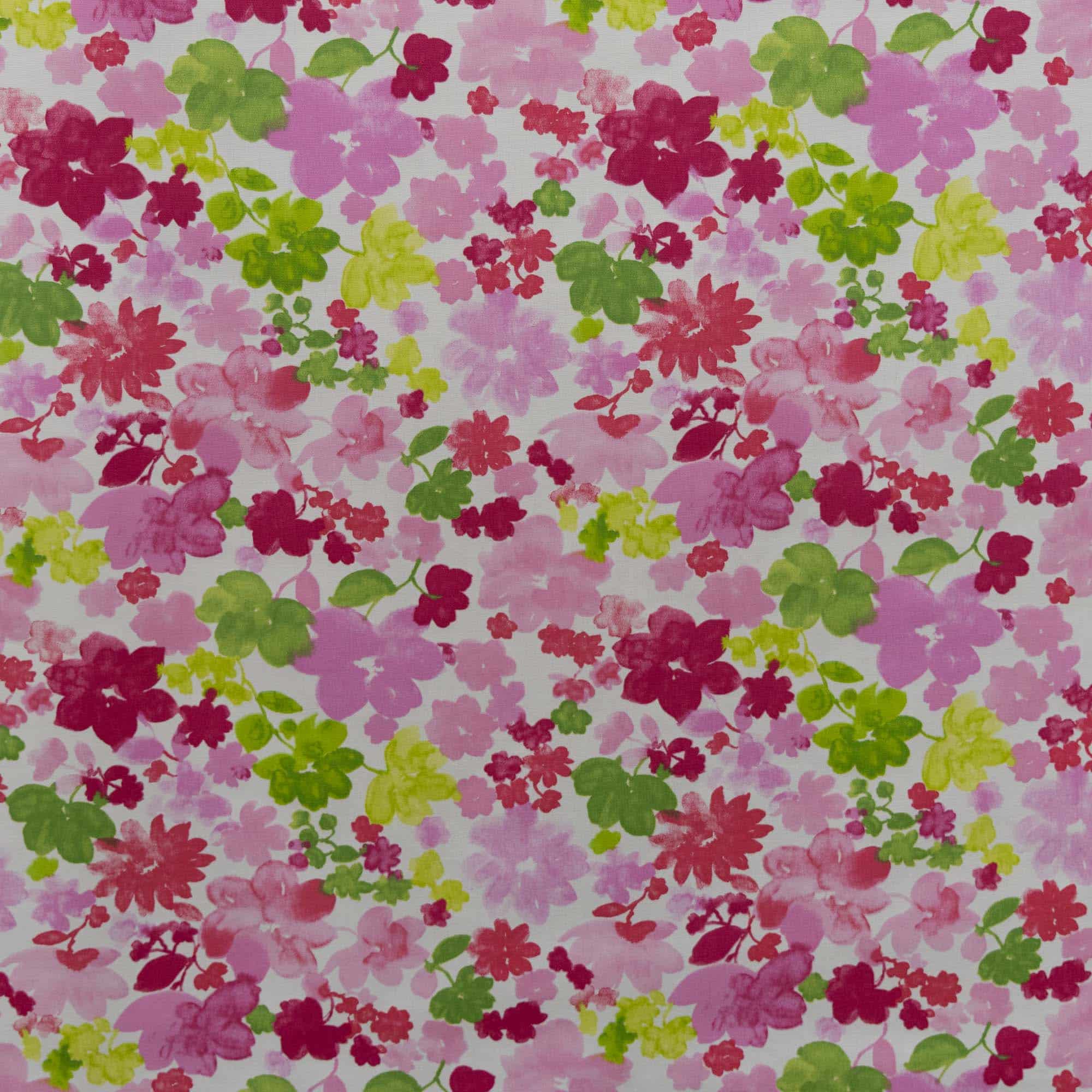 PT katoen roze bloemen