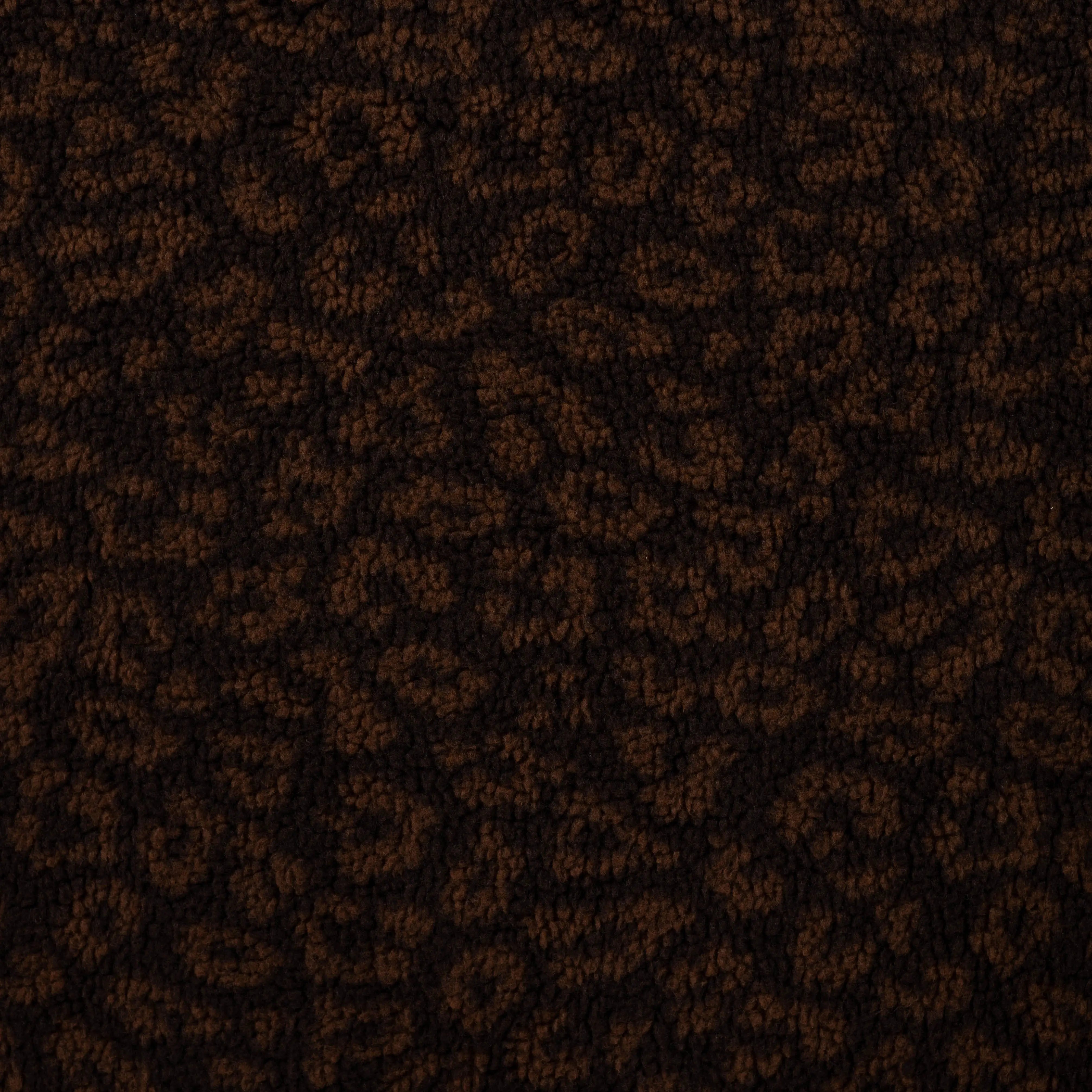 Teddy luipaardprint bruin
