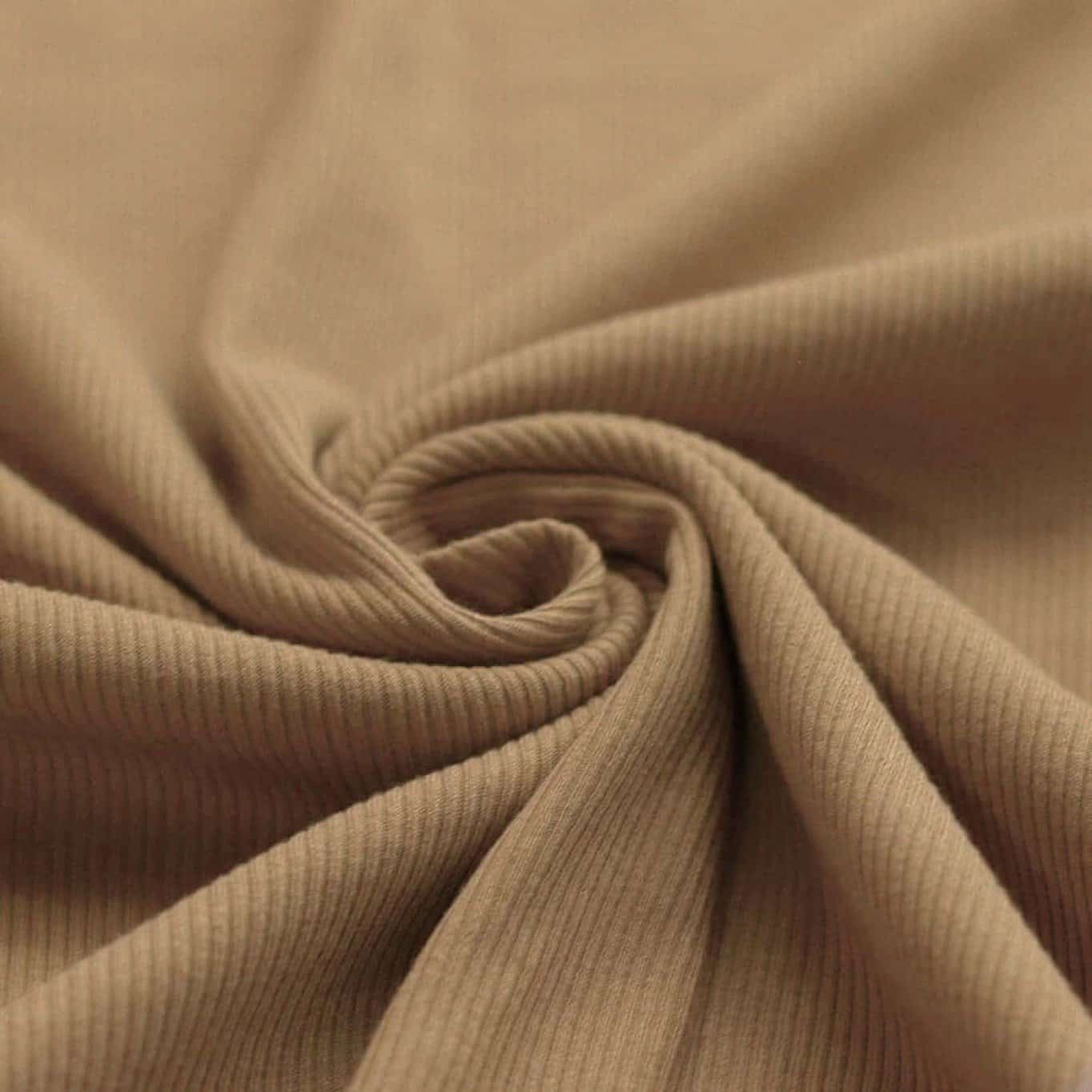 Rib jersey cacao