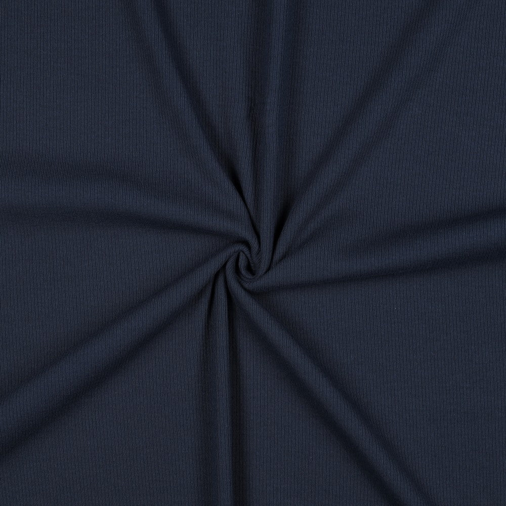 Rib jersey navy