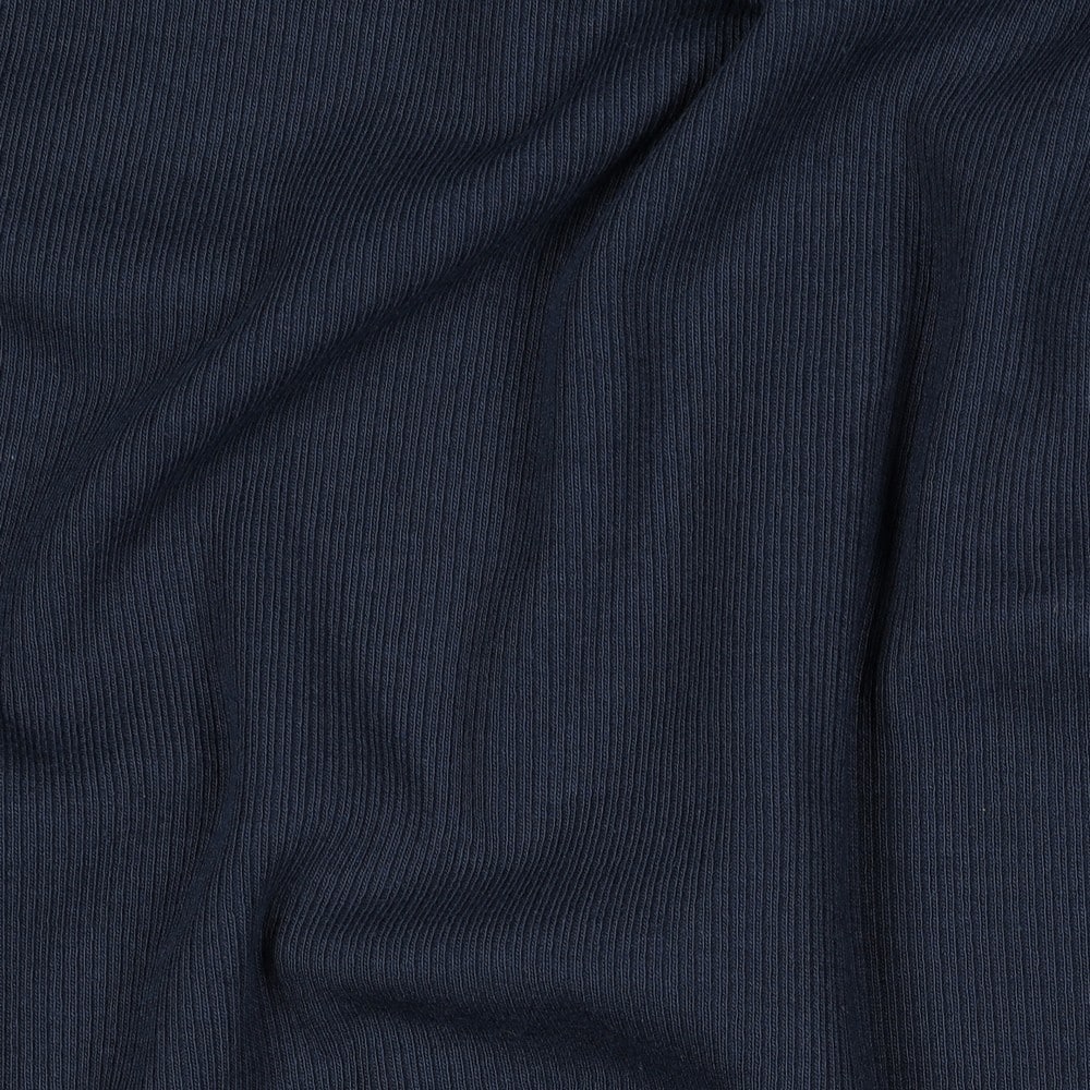 Rib jersey navy