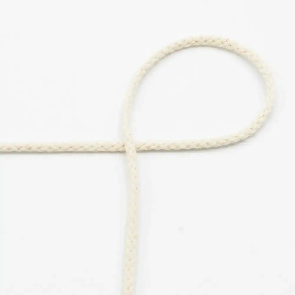 Rond koord offwhite