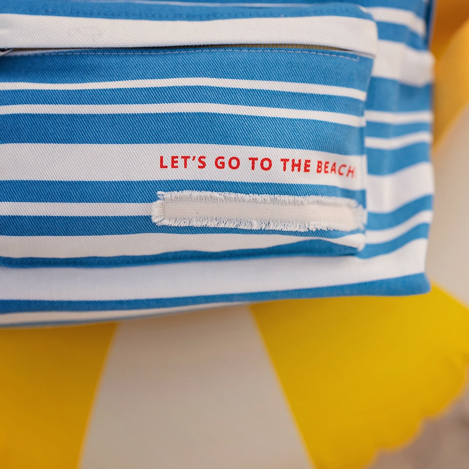 See You at Six - Canvas summer horizontals offwhite