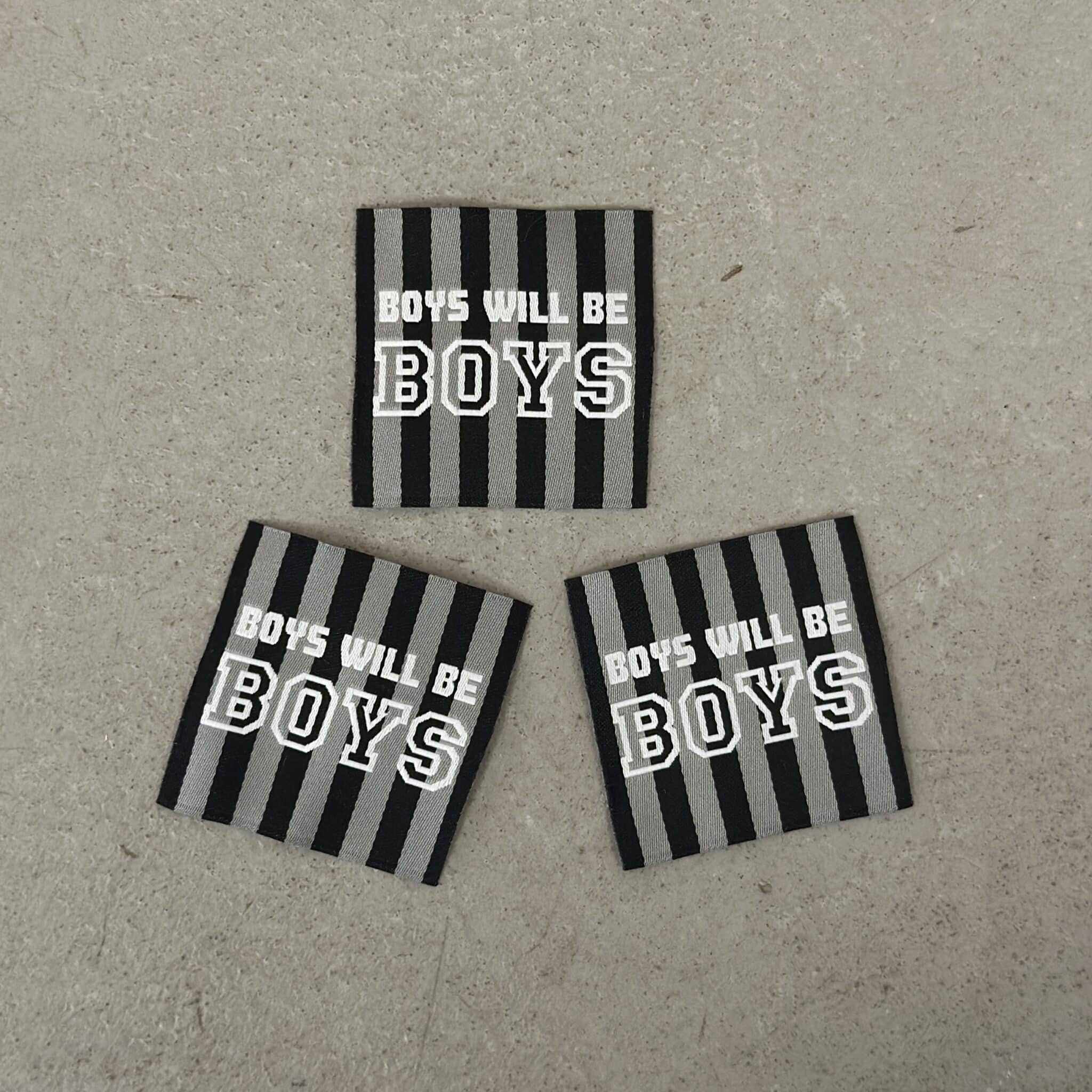 Sewnique - Boys will be boys (3 stuks)