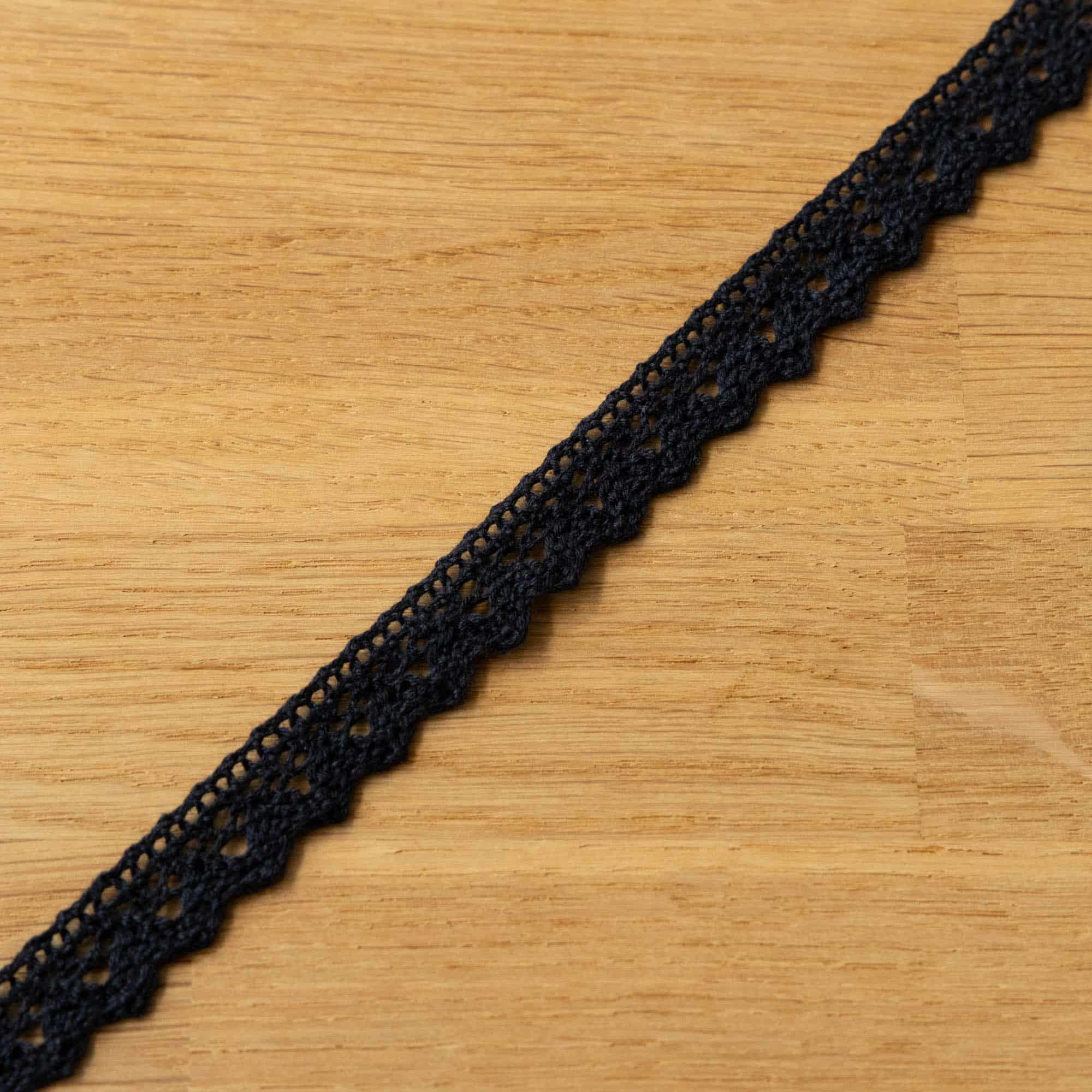 Sierband kant 15mm donkerblauw