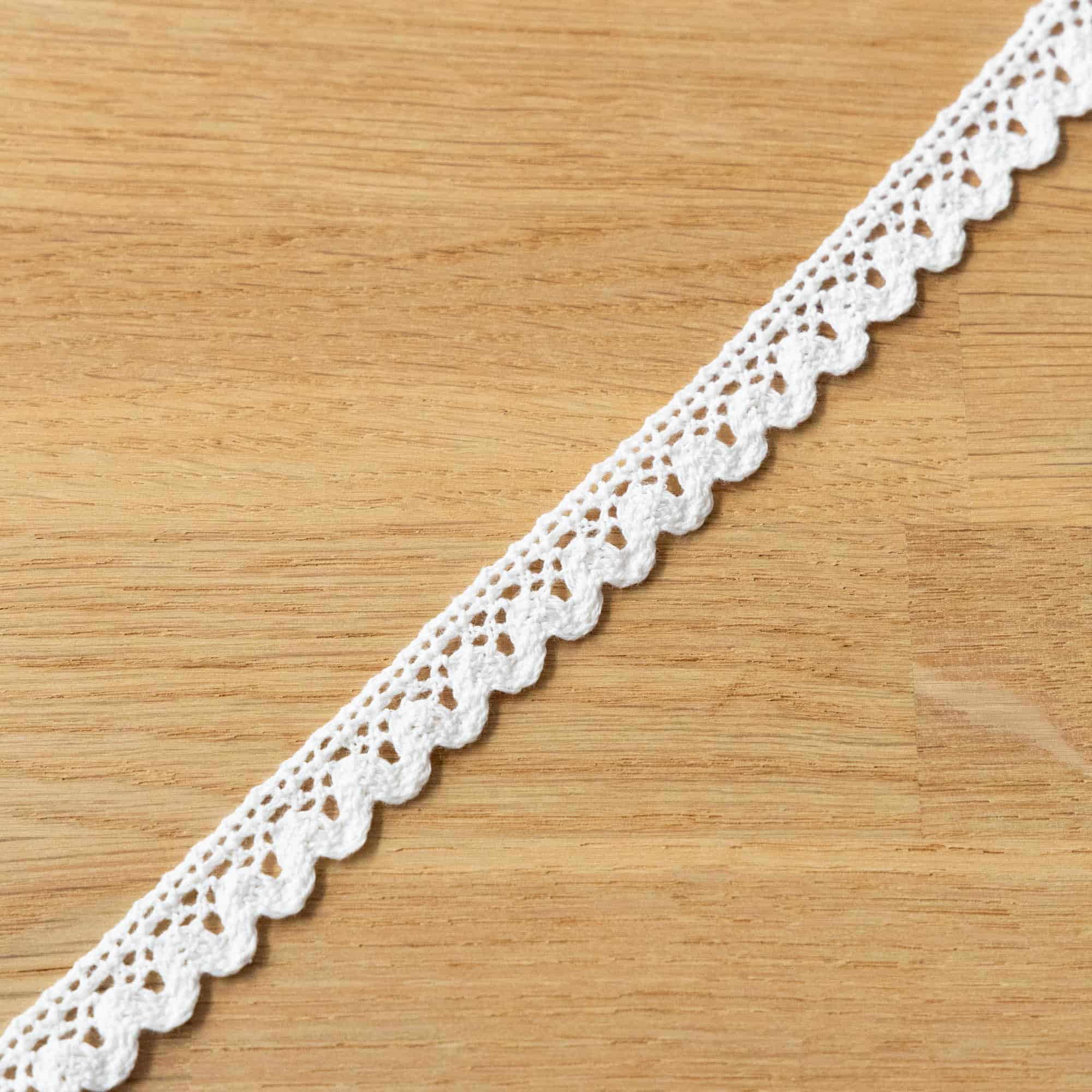 Sierband kant 15mm offwhite