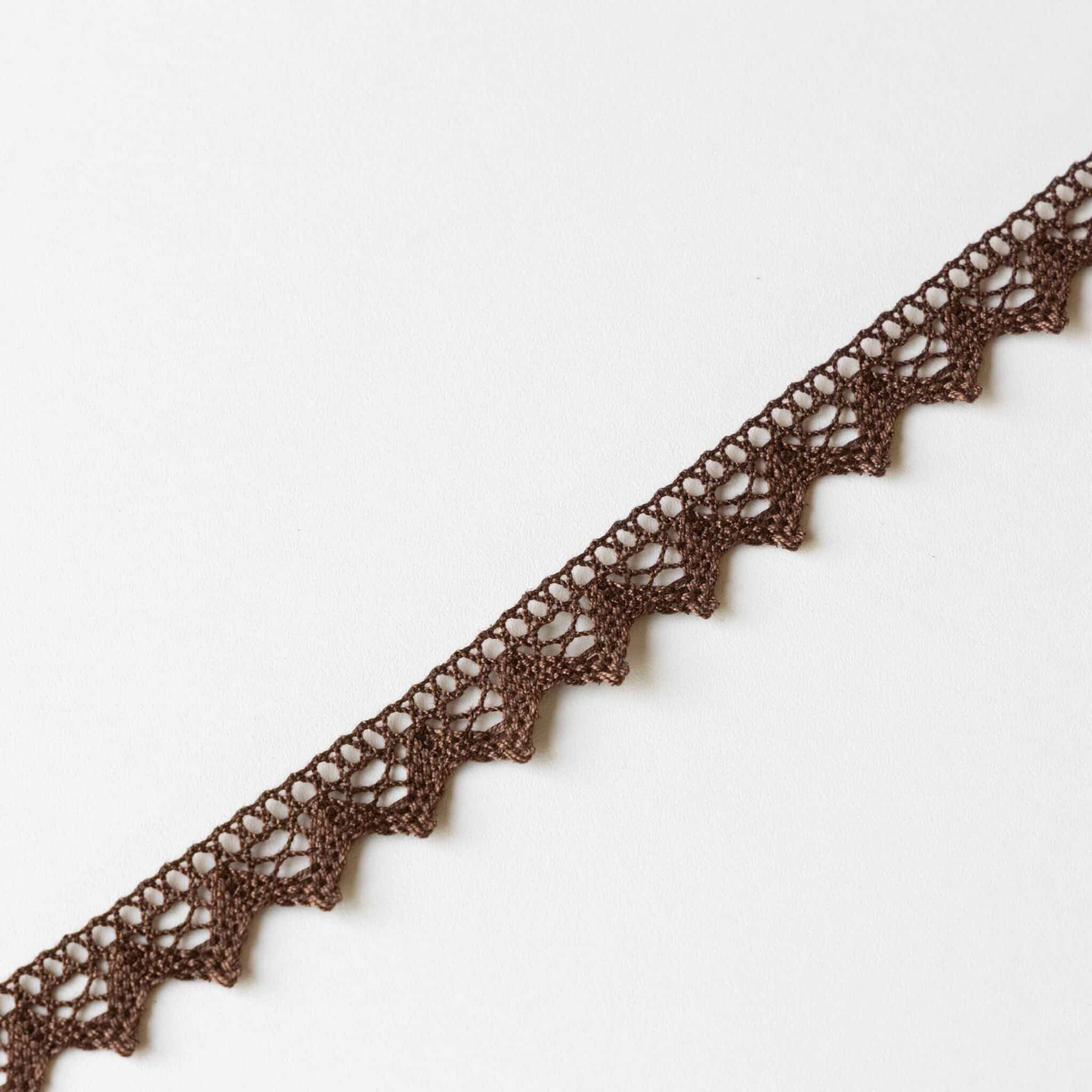 Sierband kant 16mm bruin