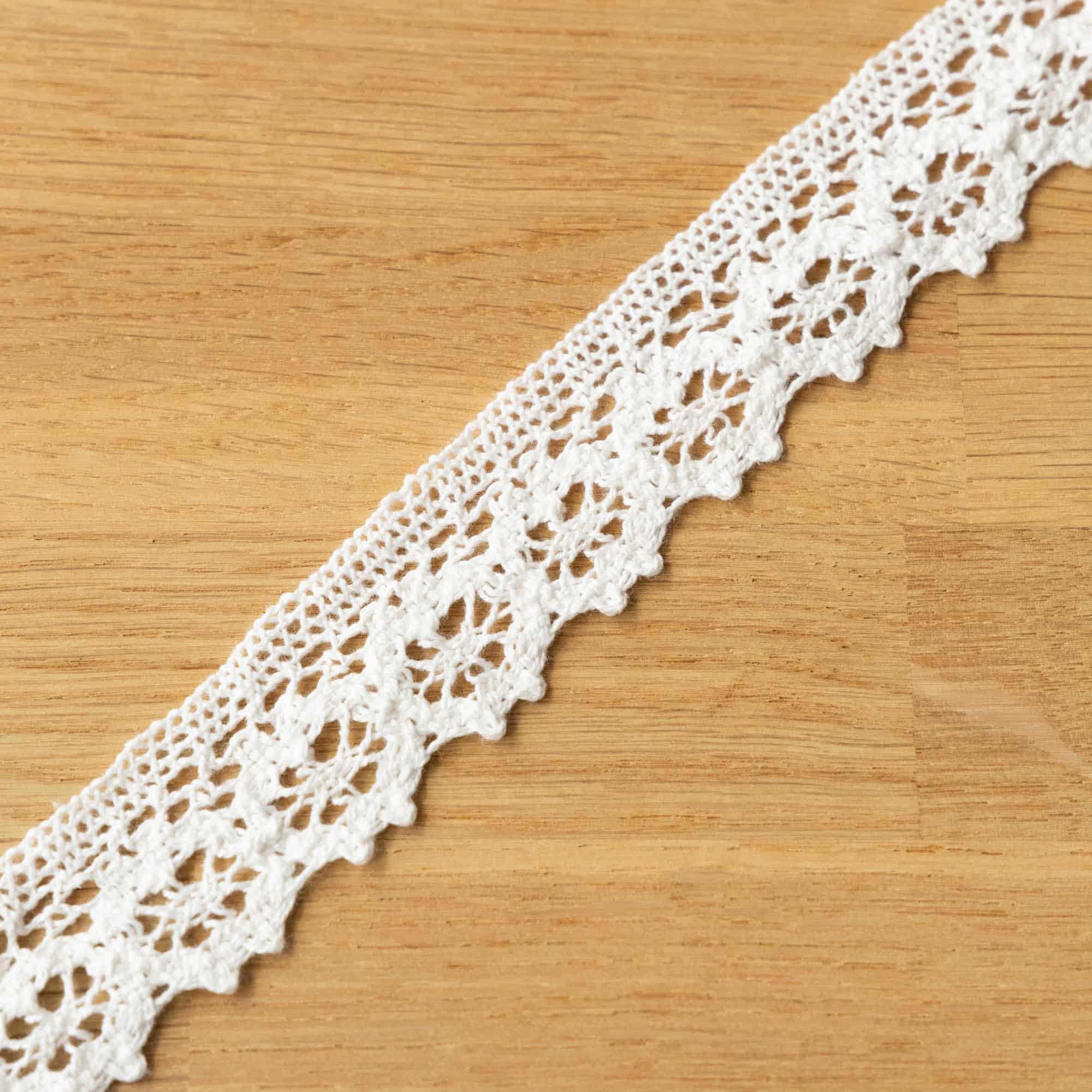Sierband kant 30mm offwhite
