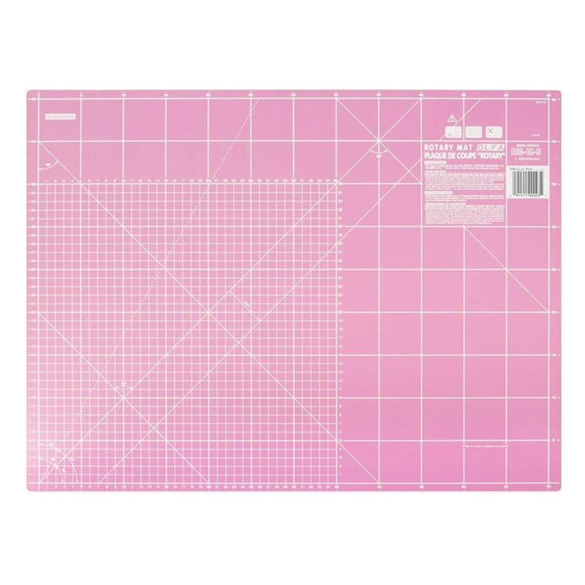 Snijmat 60 x 45 cm roze
