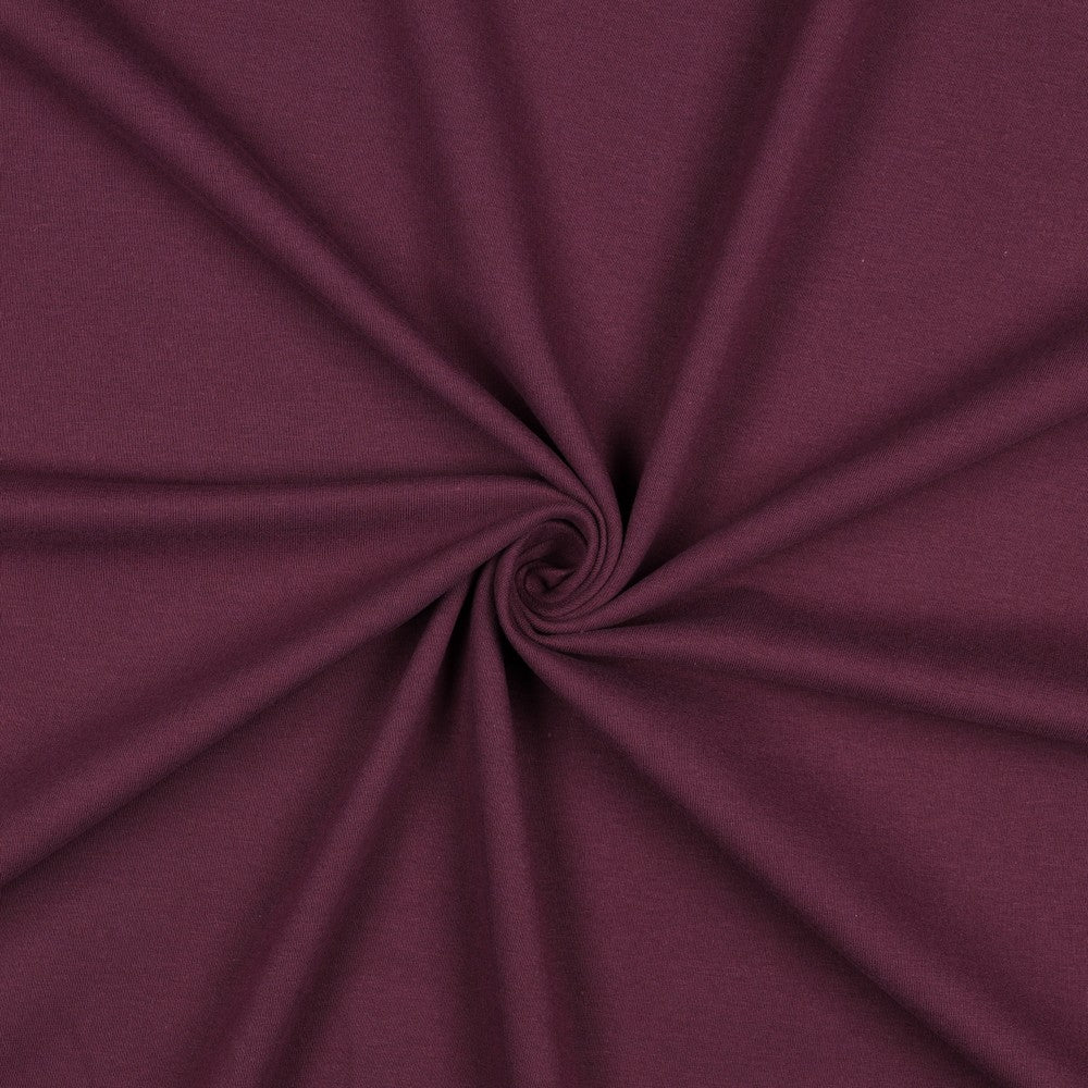 Soft sweat organic aubergine