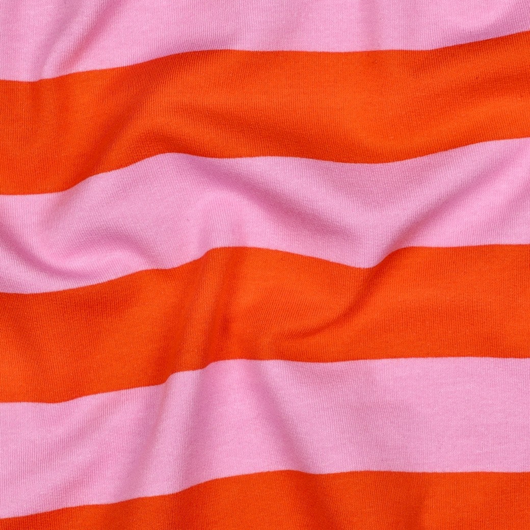 Soft sweat strepen oranje