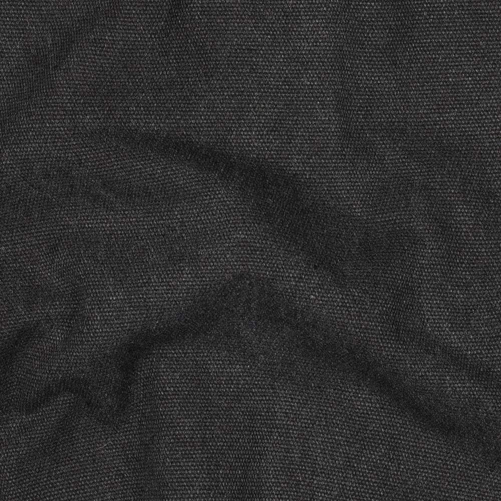 Stonewashed canvas donkergrijs