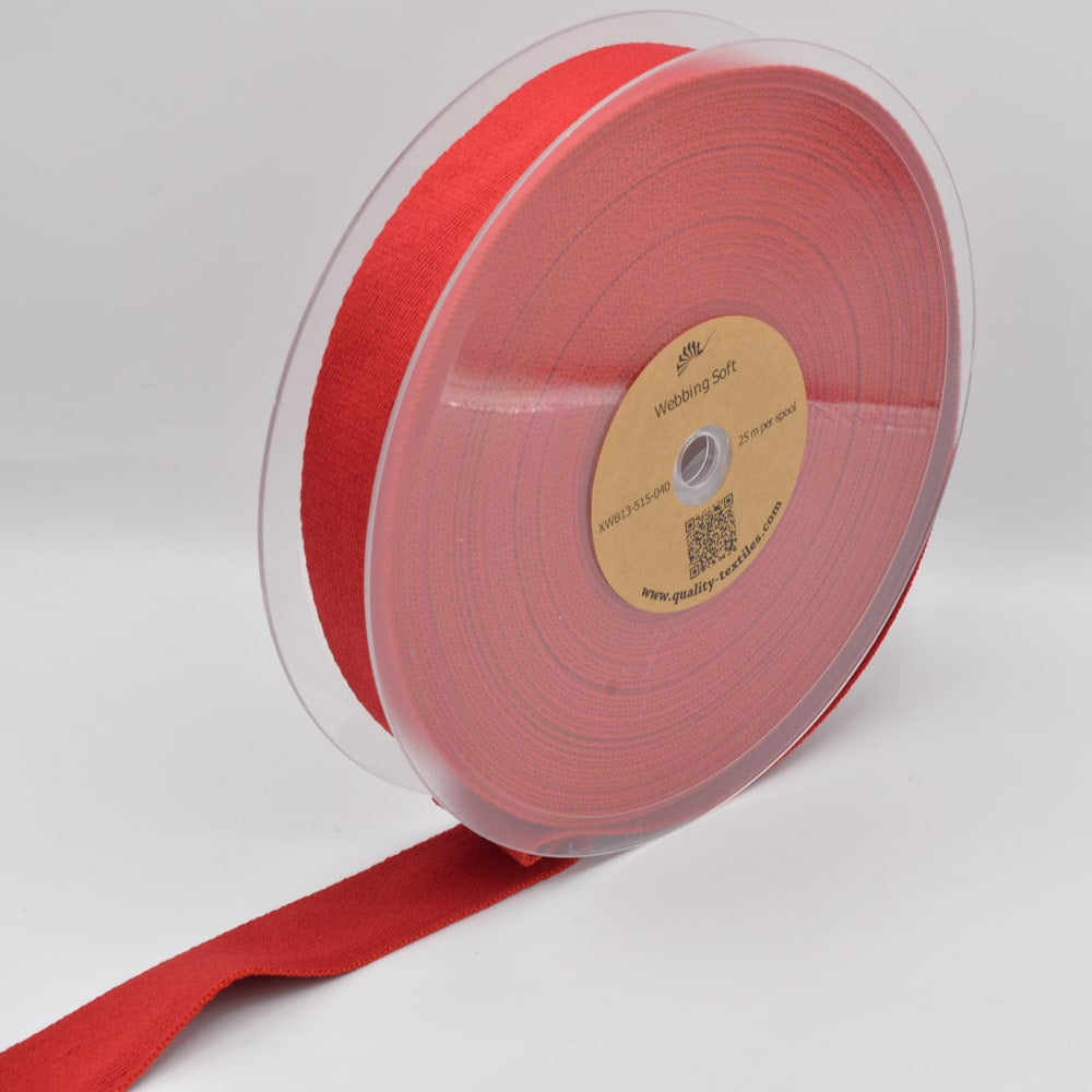 Tassenband 40mm rood