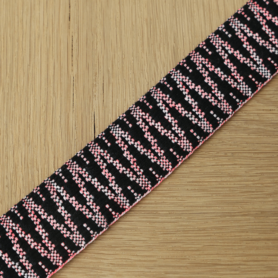 Tassenband aztek zwart