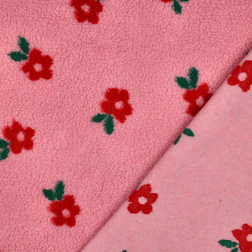 Teddy bloemen roze