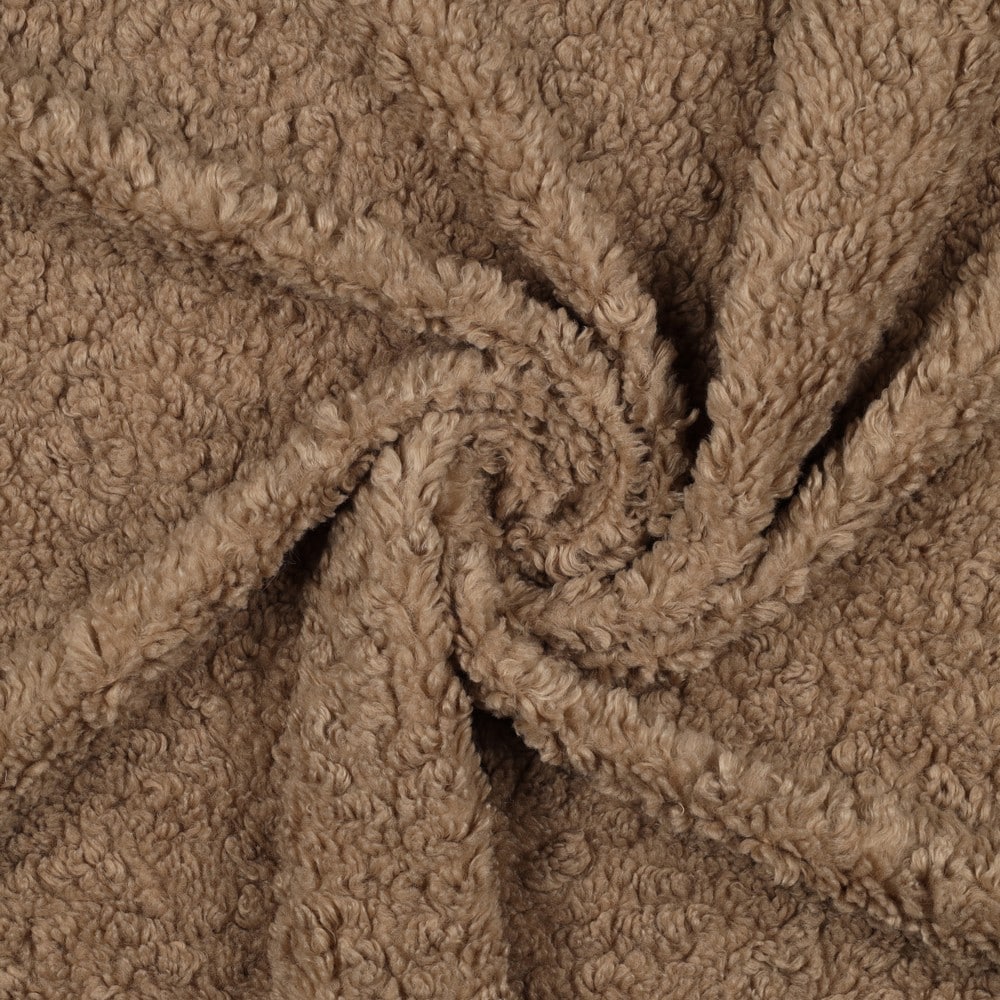 Teddy bouclé taupe