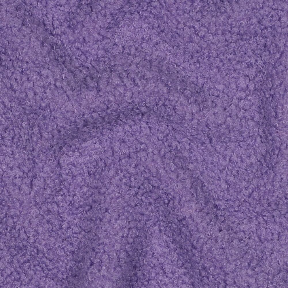 Teddy fleece double sided lila