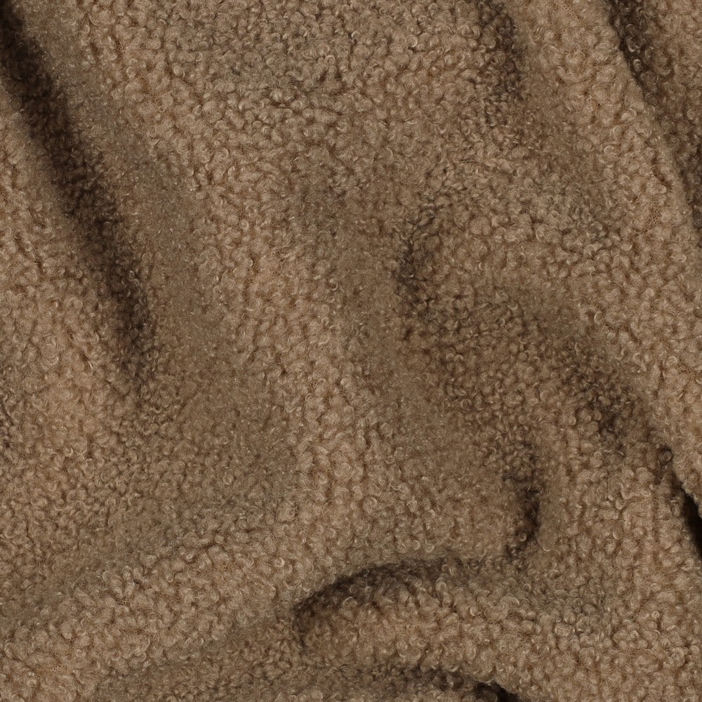 Teddy fleece double sided zand