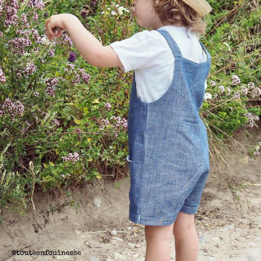 PRE-ORDER Ikatee - London tuinbroek baby/kids (papieren patroon)