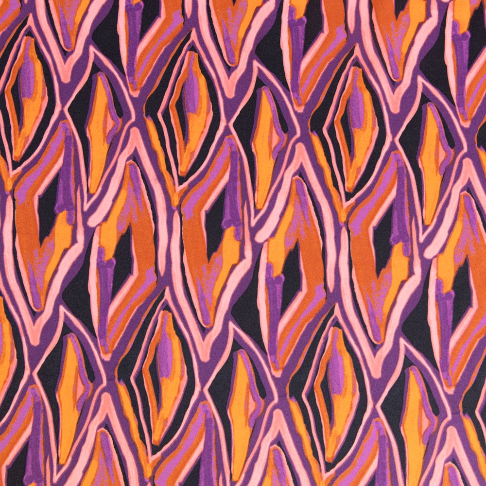 Travel grafische print oranje