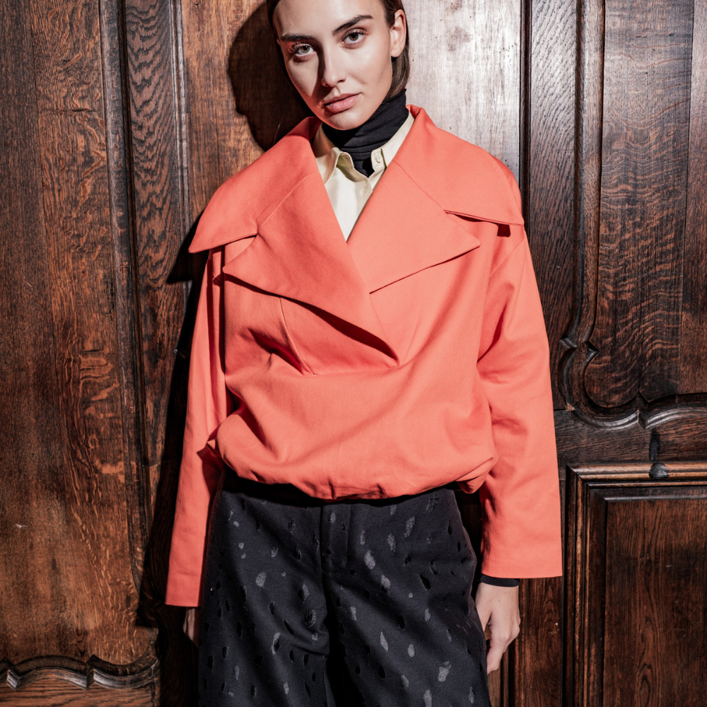 Fibre Mood - Katoenen twill oranje