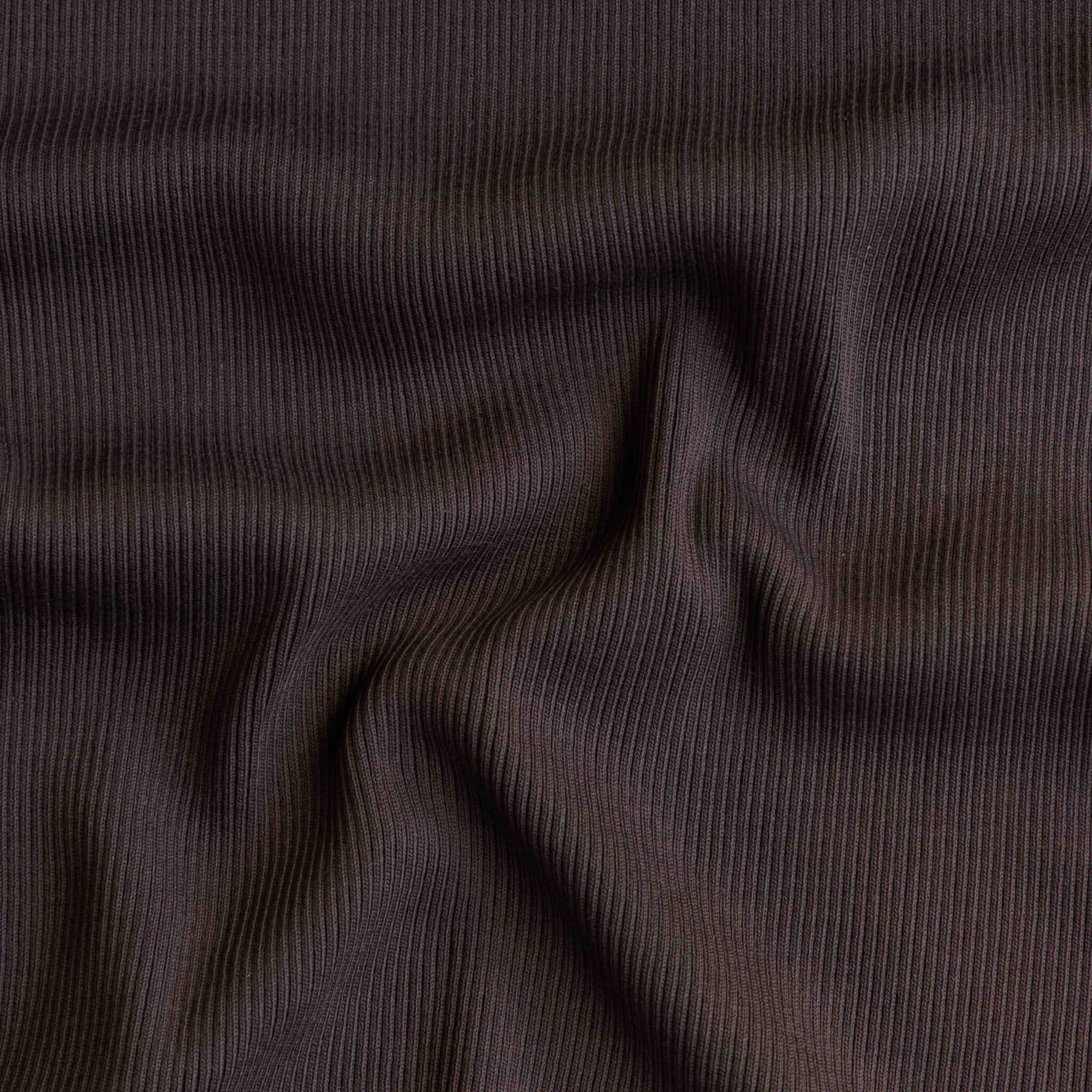 Urban rib cord/boordstof donkerbruin