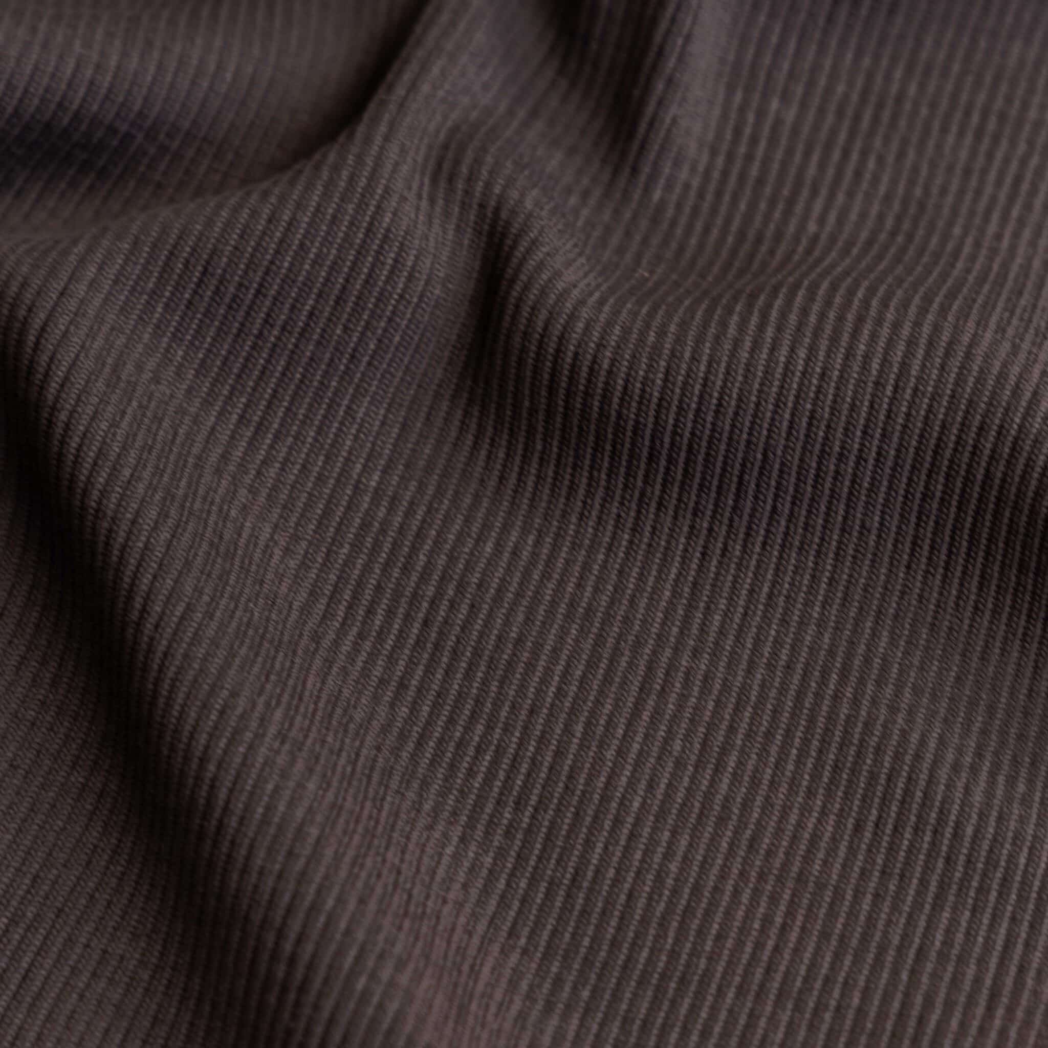 Urban rib cord/boordstof donkerbruin
