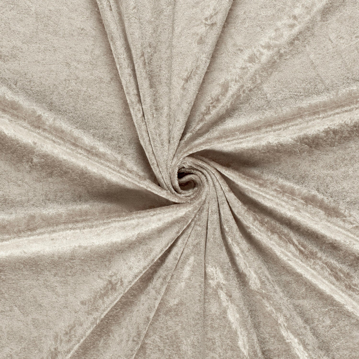 Velours de panne beige