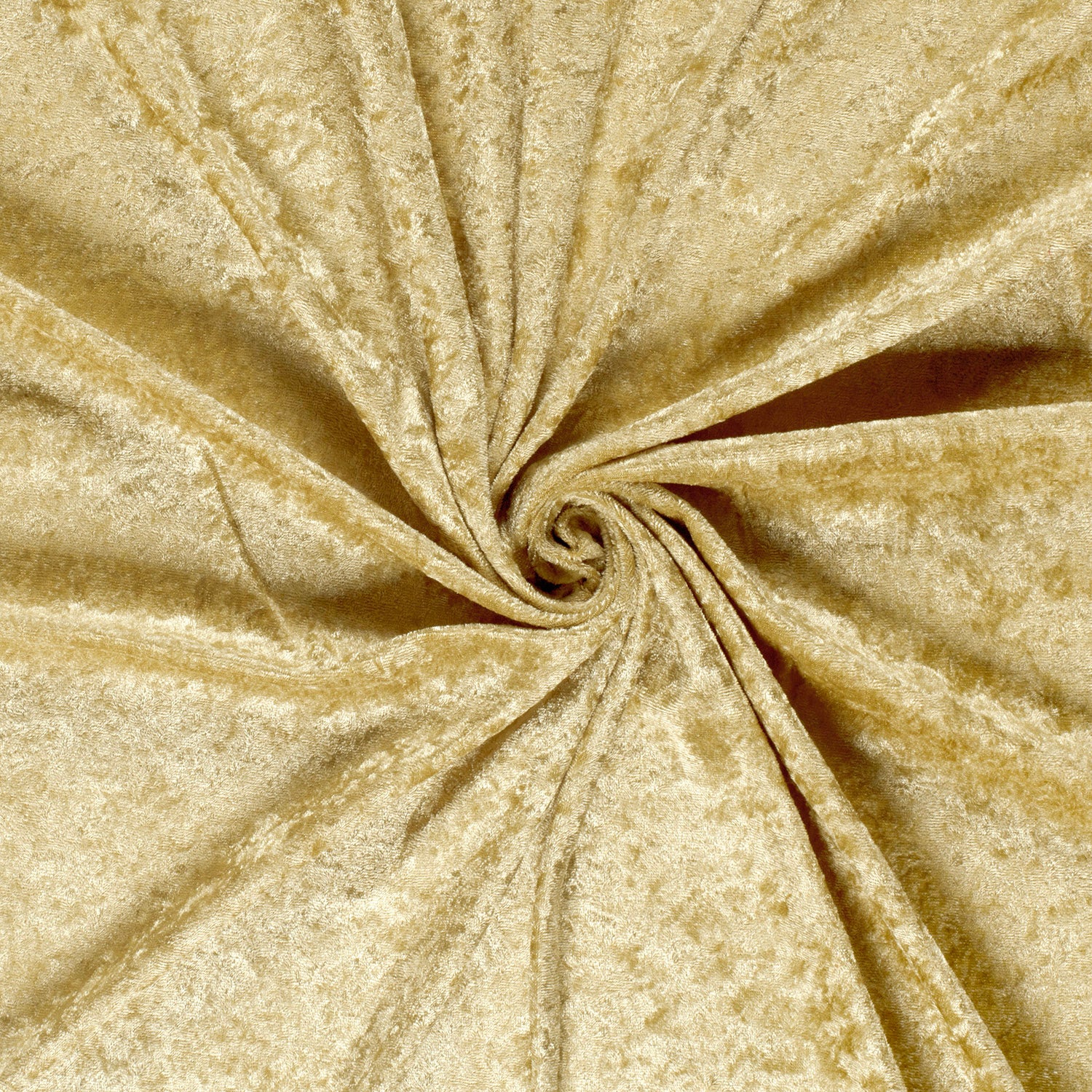Velours de panne goudgeel
