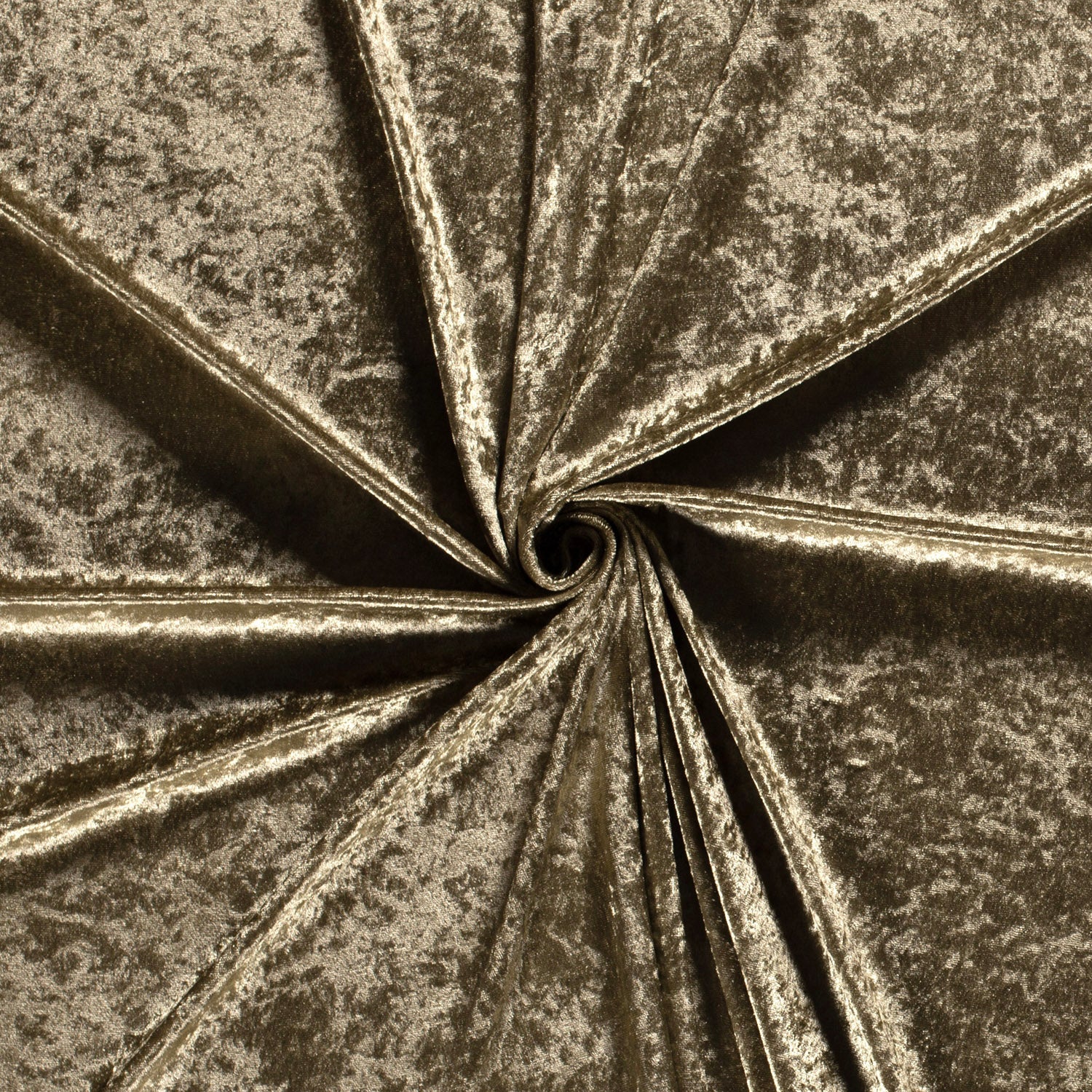 Velours de panne groenbeige