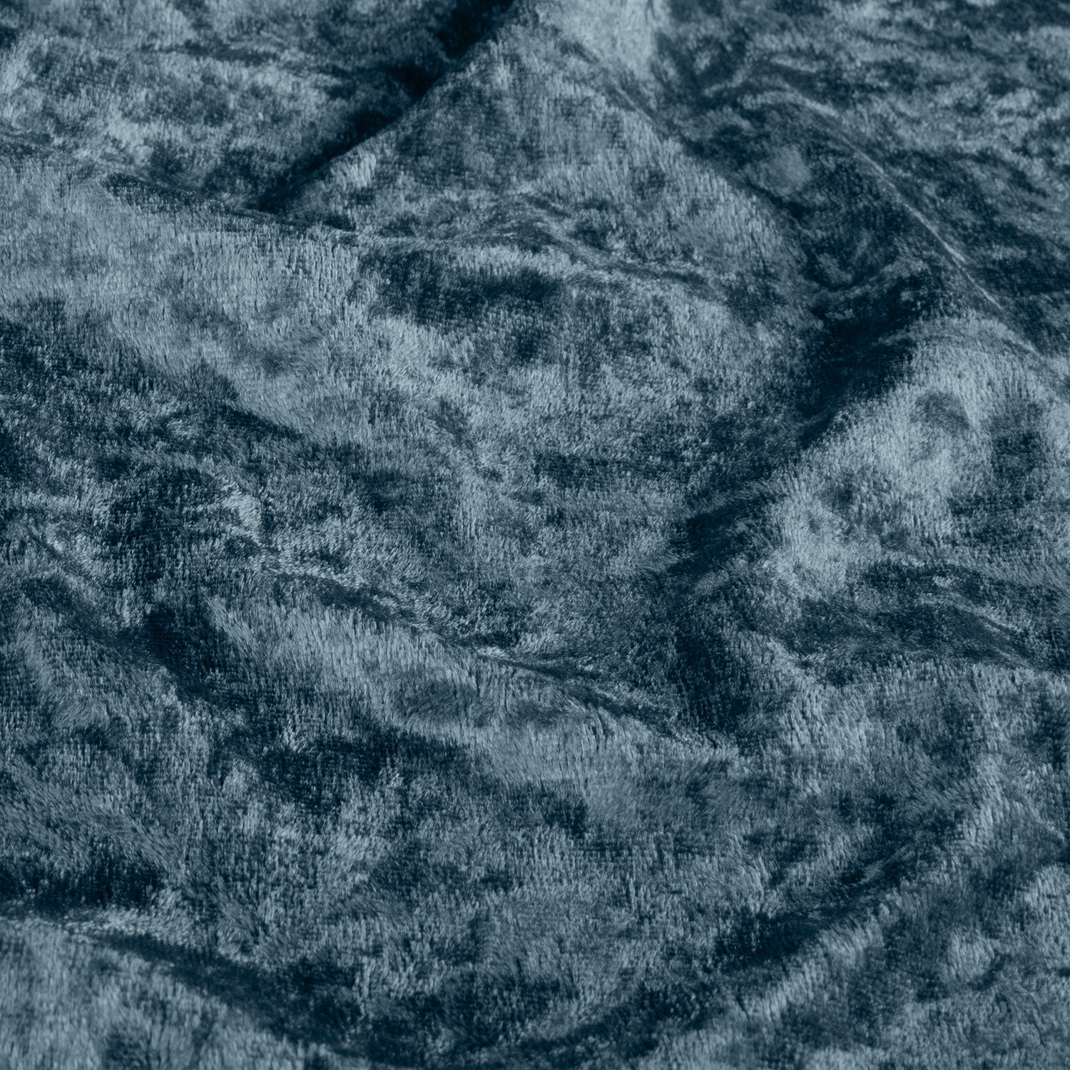 Velours de panne indigo
