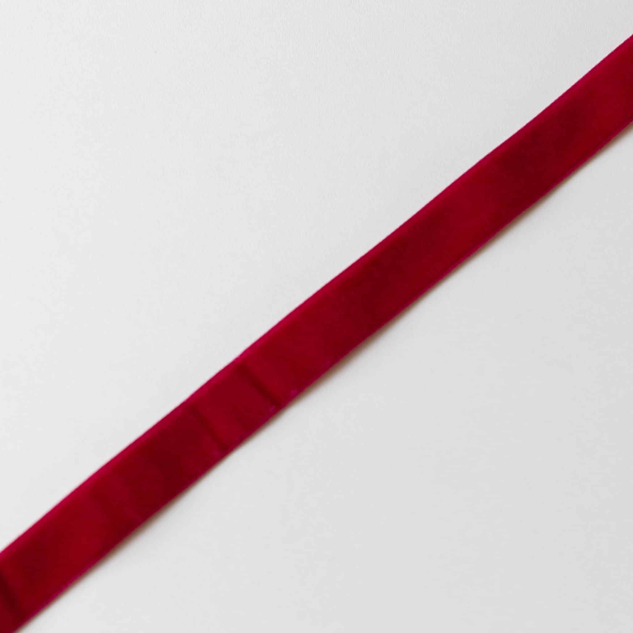 Velvet fluweelband 16mm - Cyclaam