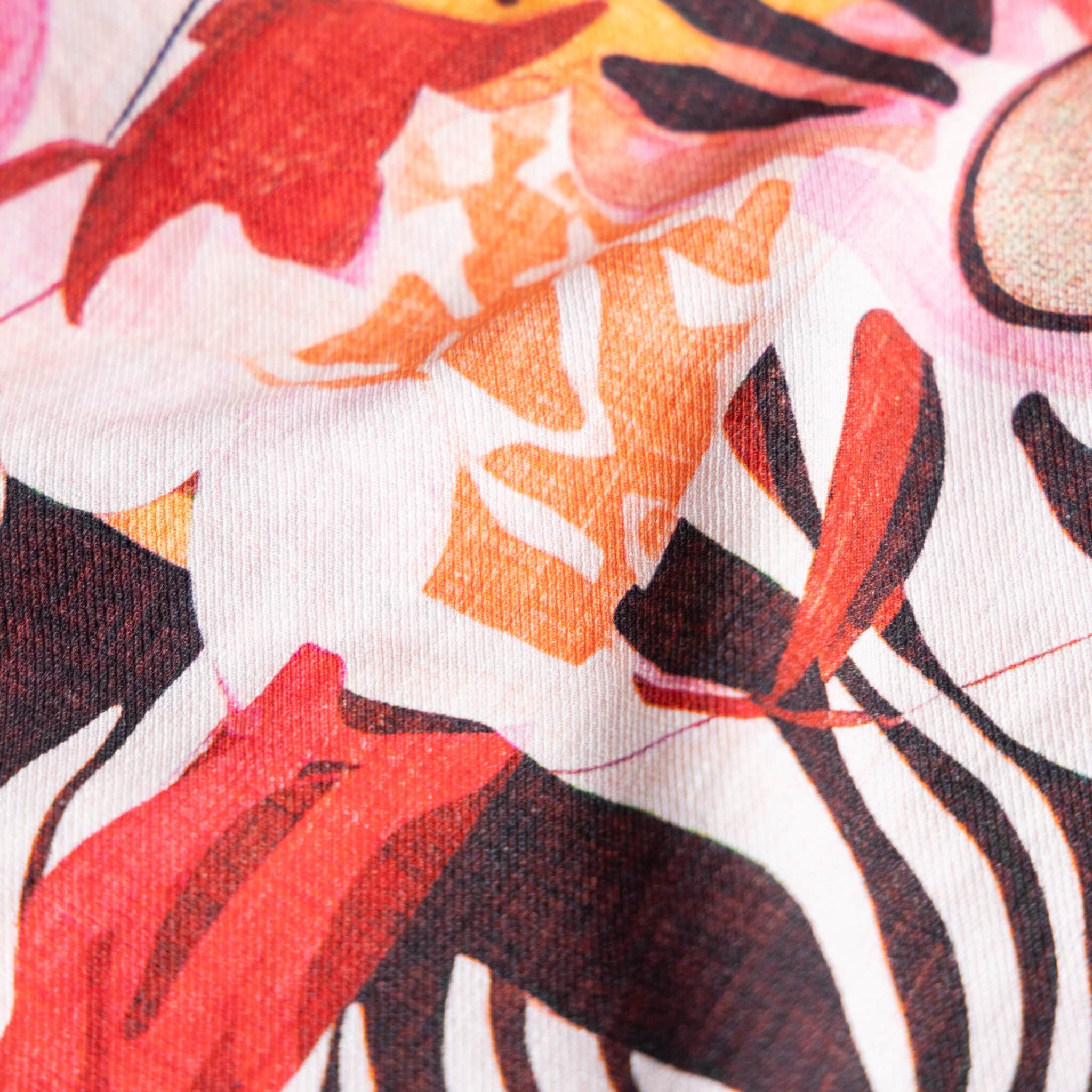 Viscose bloemen/bladeren
